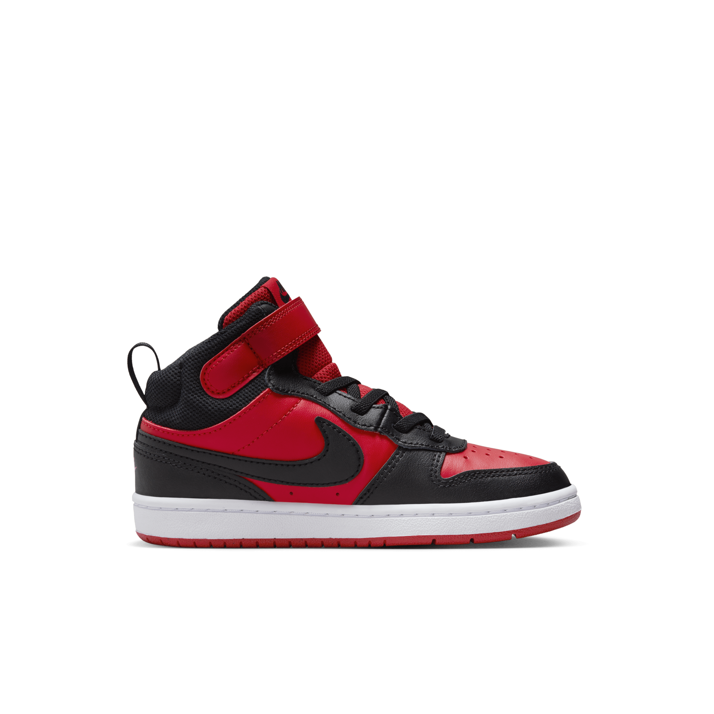 Thumbnail - Nike Court Borough Mid 2 Schuh für jüngere Kinder - Rot