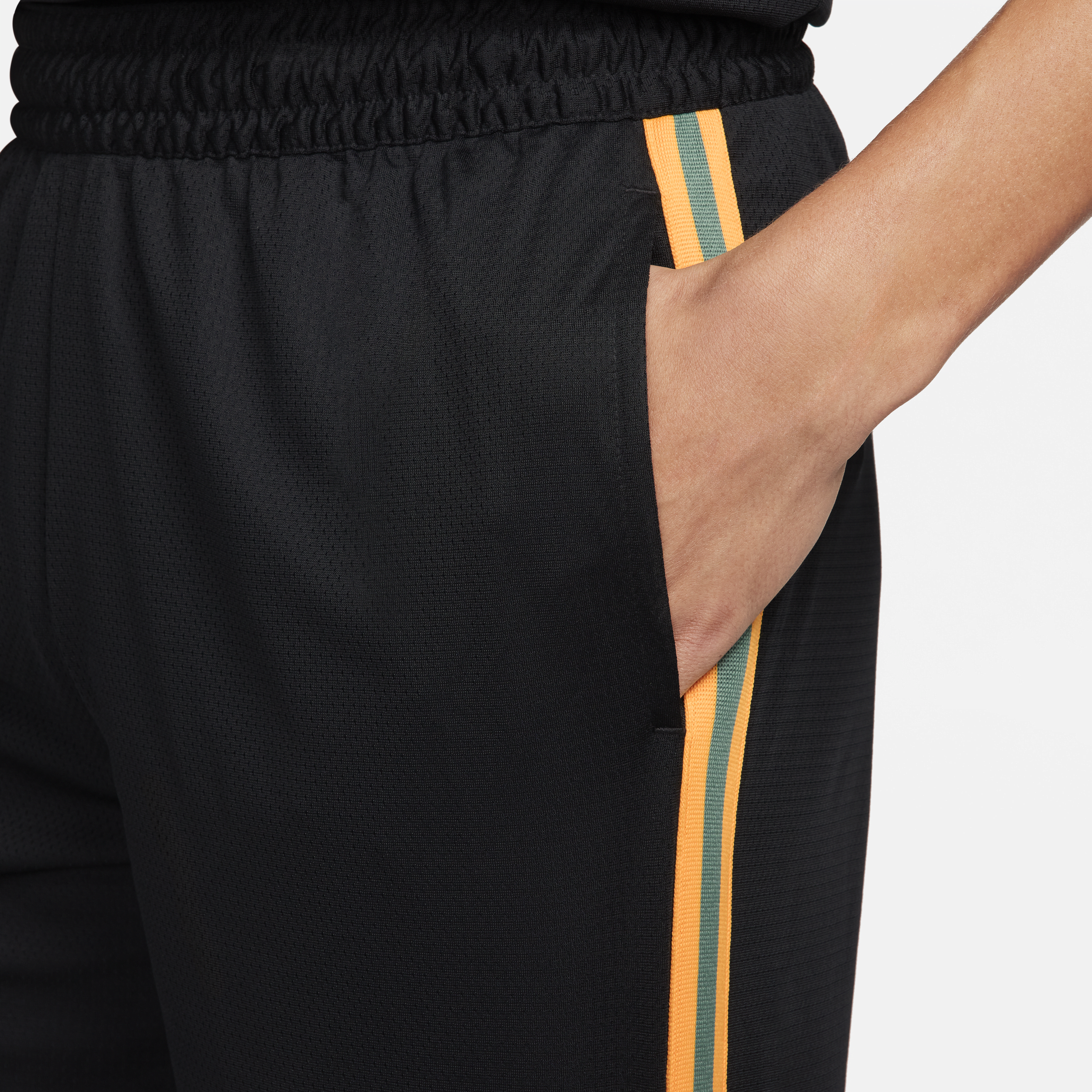 Nike DNA Dri-FIT basketbalshorts voor heren (21 cm) Zwart