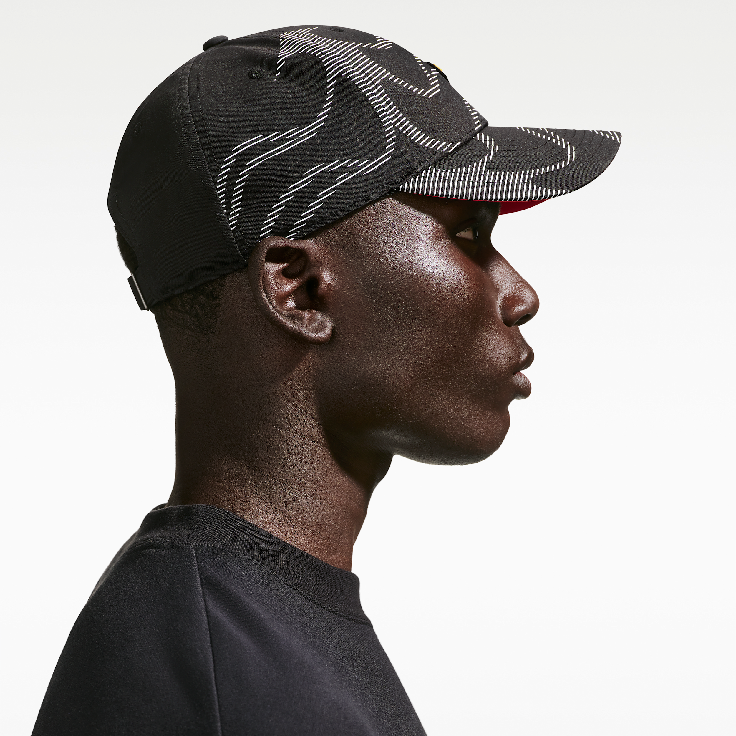 Thumbnail - Nike Club strukturierte Cap - Schwarz