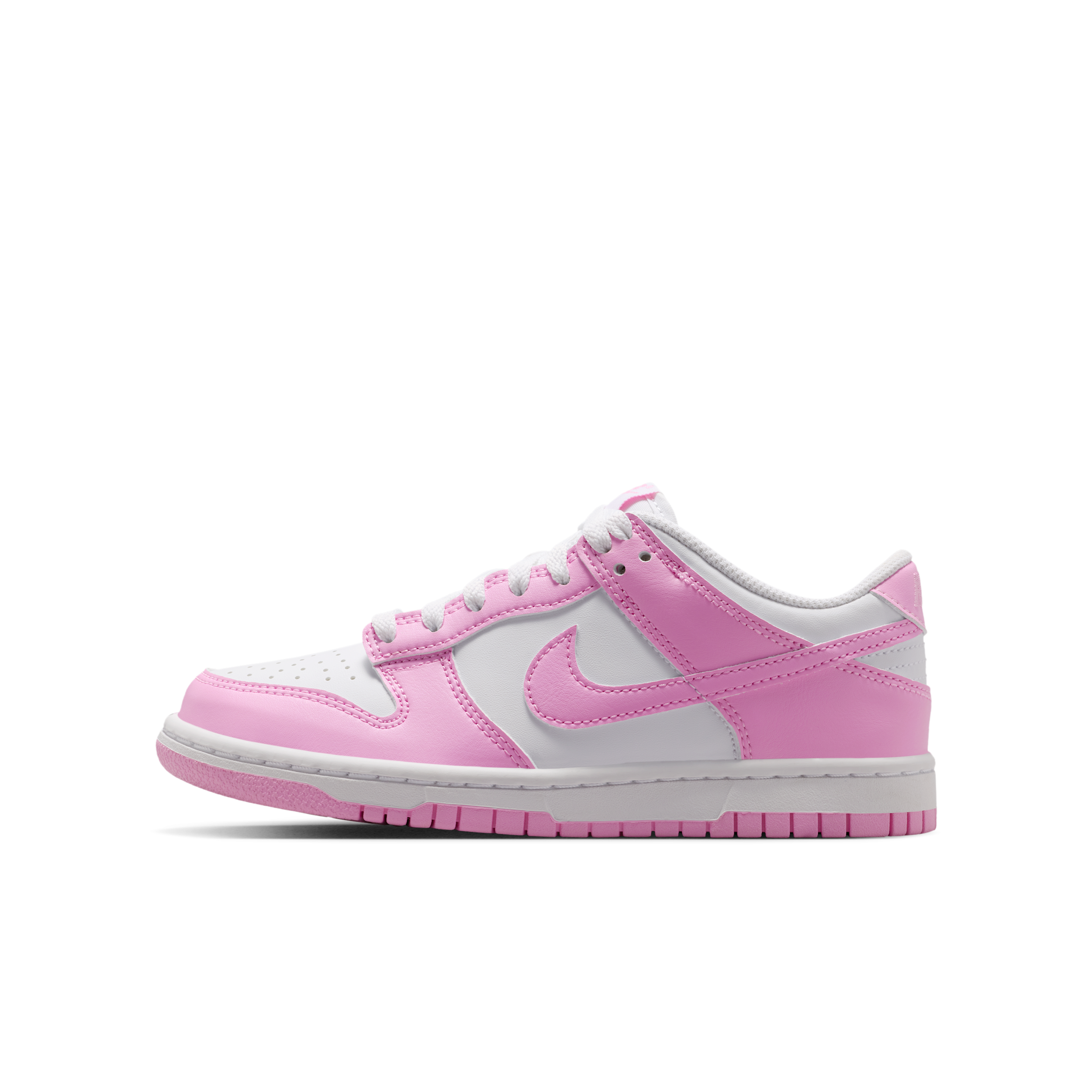 Nike Dunk Low kindersneaker wit