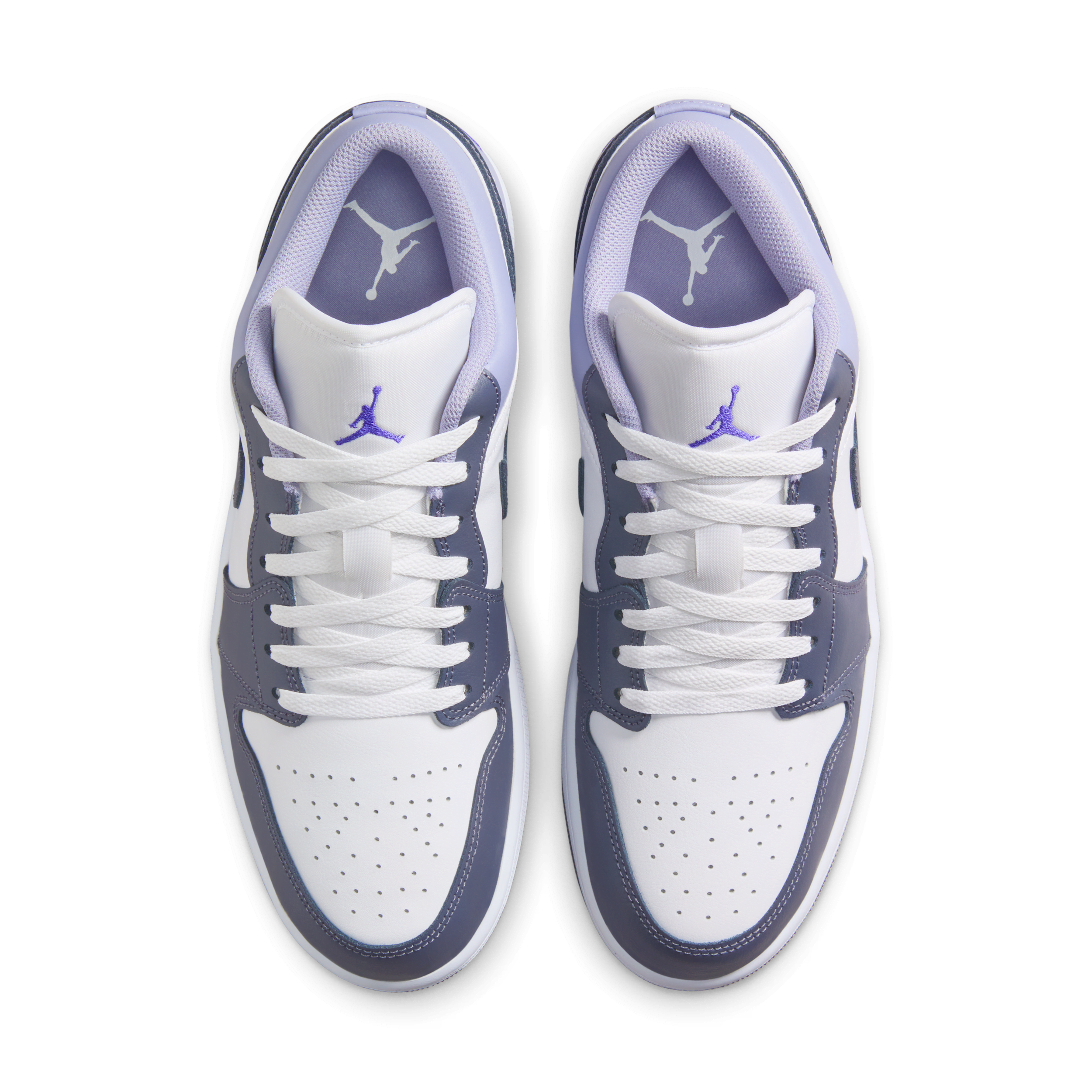 Chaussure Air Jordan 1 Low pour Homme - Blanc