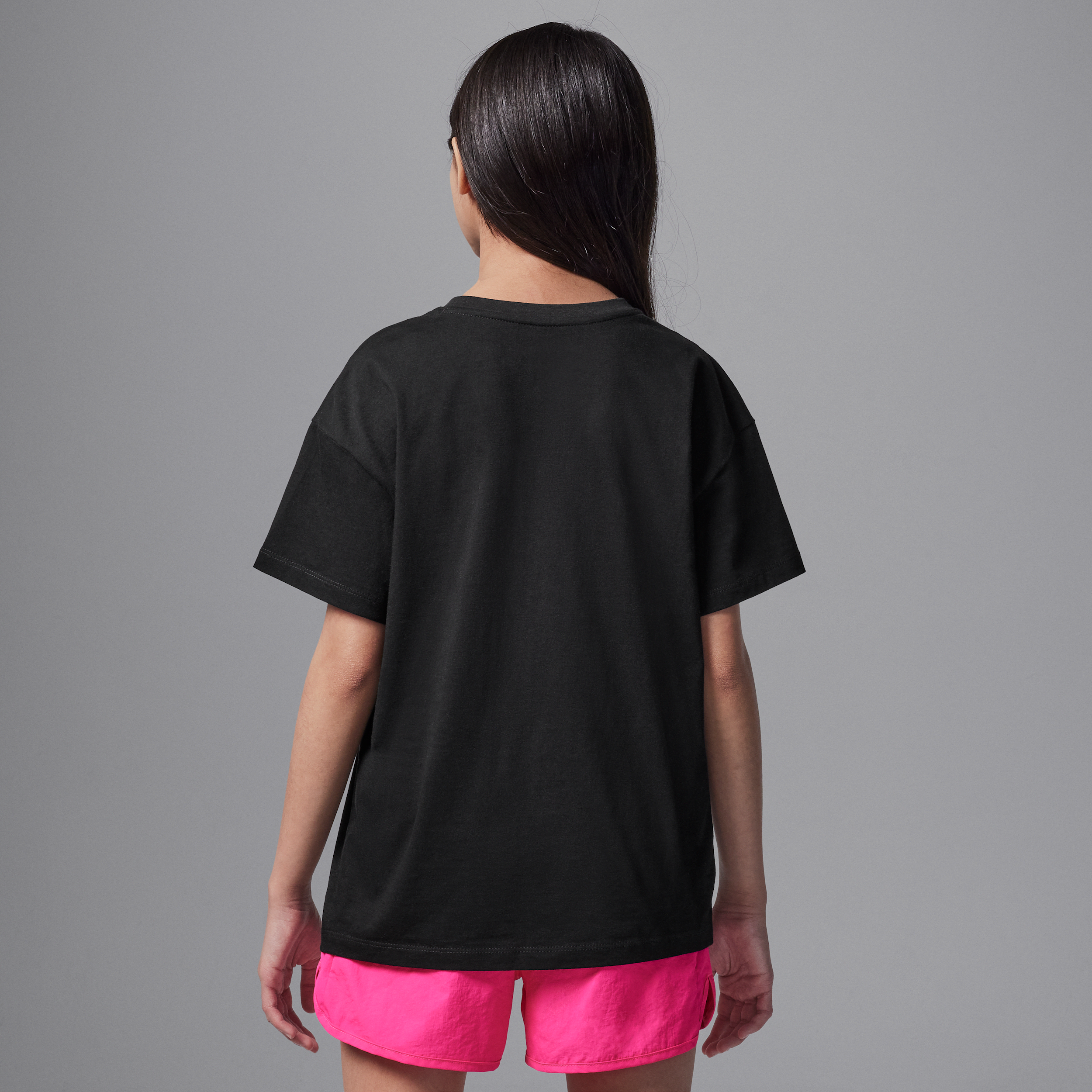 Thumbnail - Jordan Soar Oversize-T-Shirt (ältere Kinder) - Schwarz