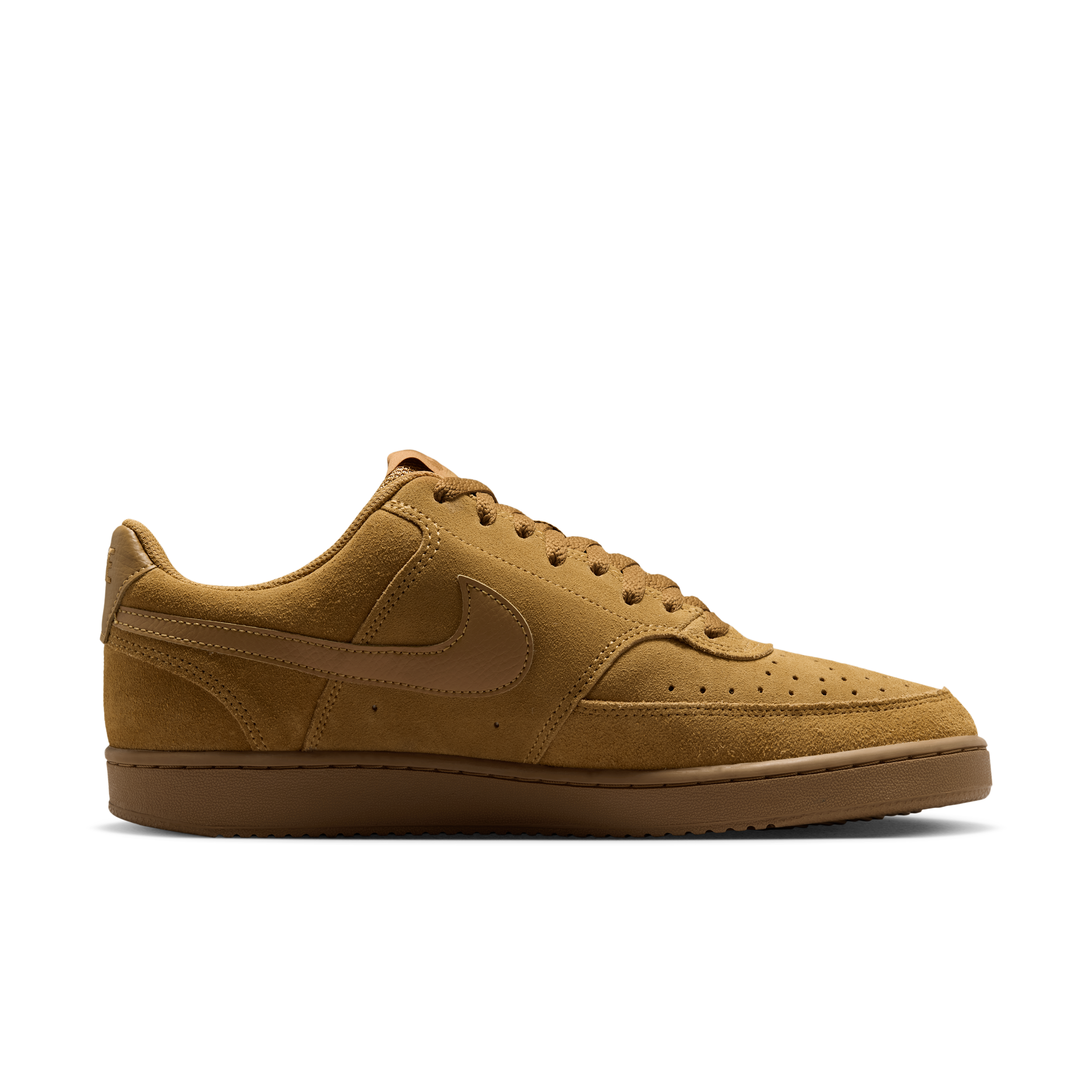 Nike Court Vision Low Suede Premium Men's Shoes - Brown - IQ9749-700
