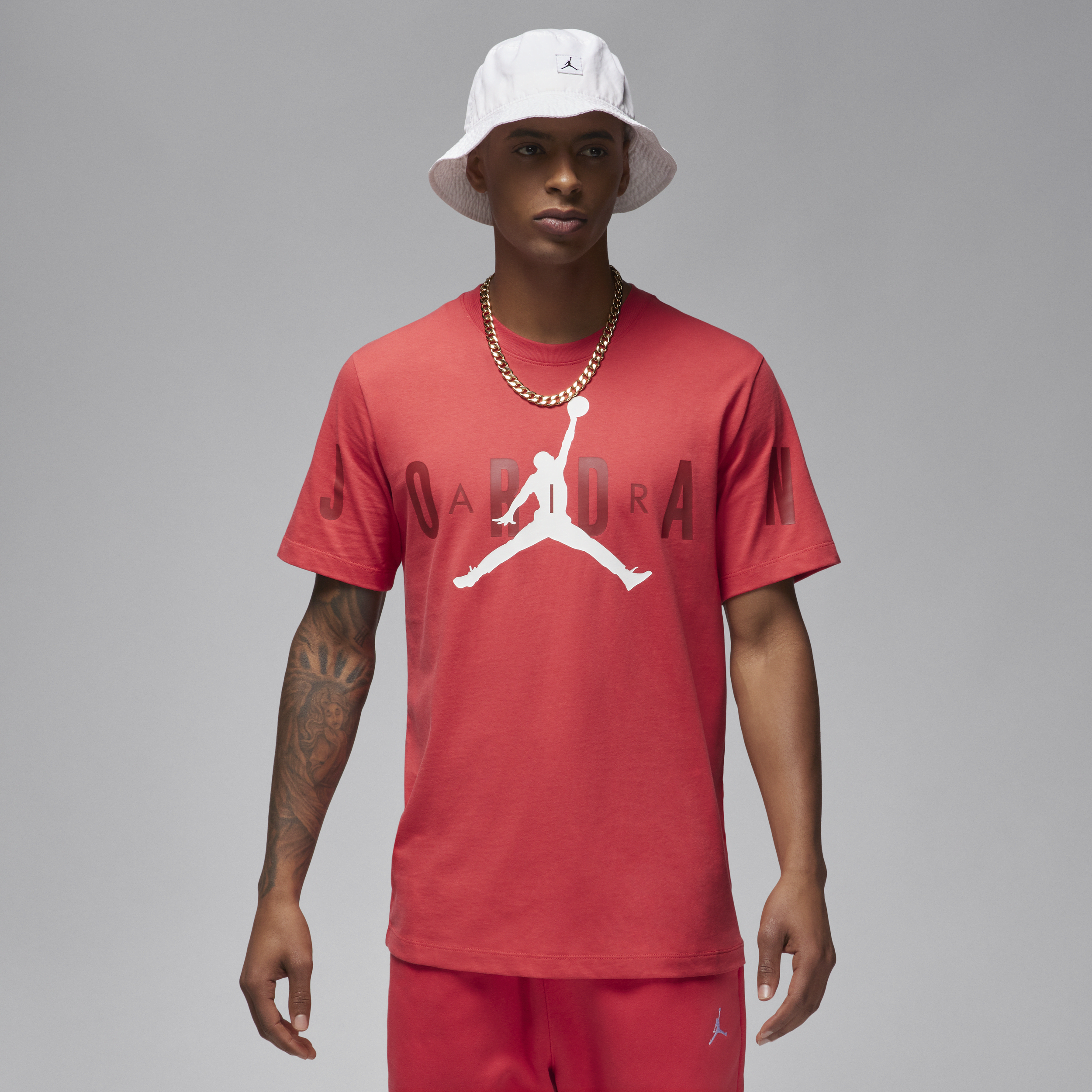 Jordan Air T-shirt met stretch voor heren Rood