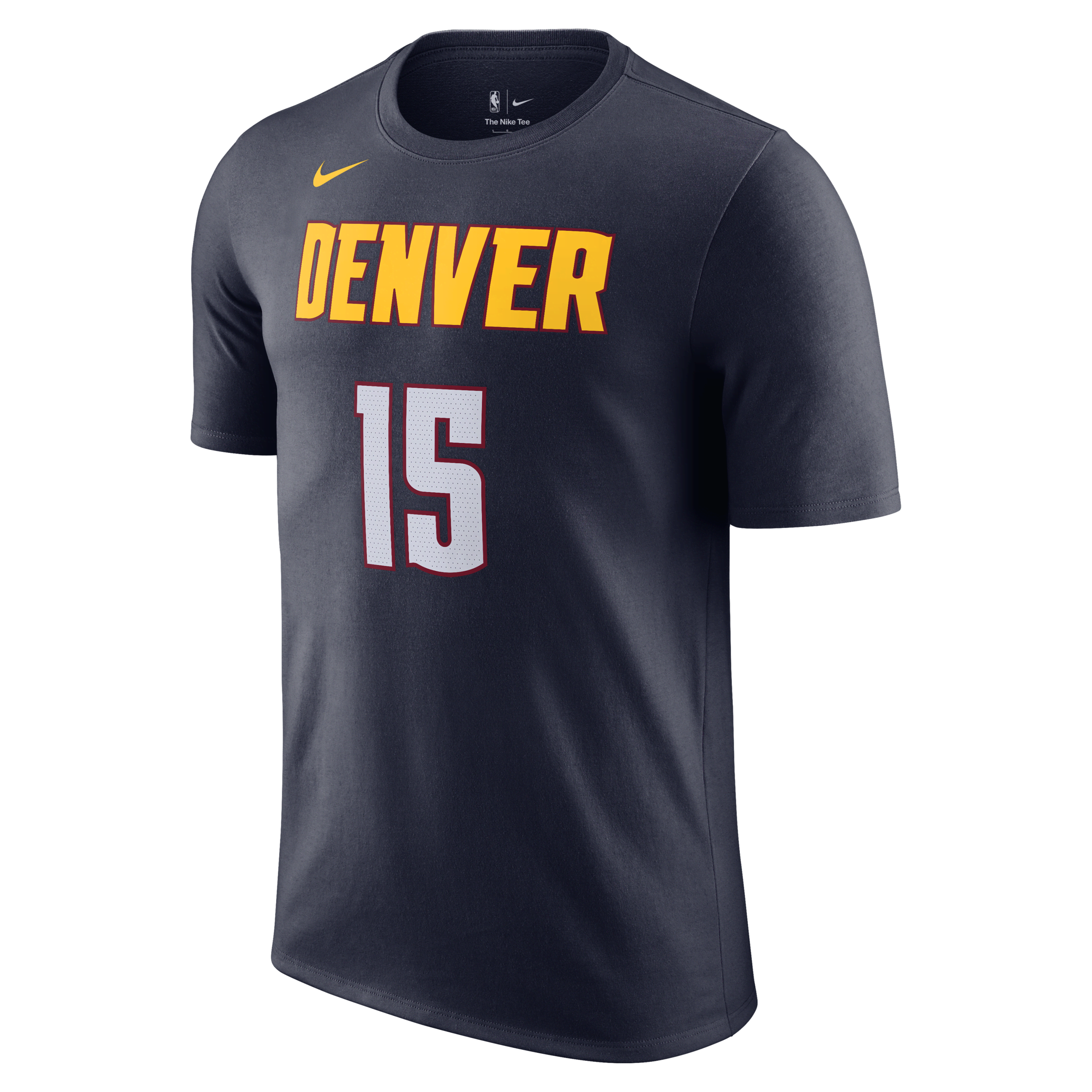 T-shirt męski Nike NBA Denver Nuggets - Niebieski