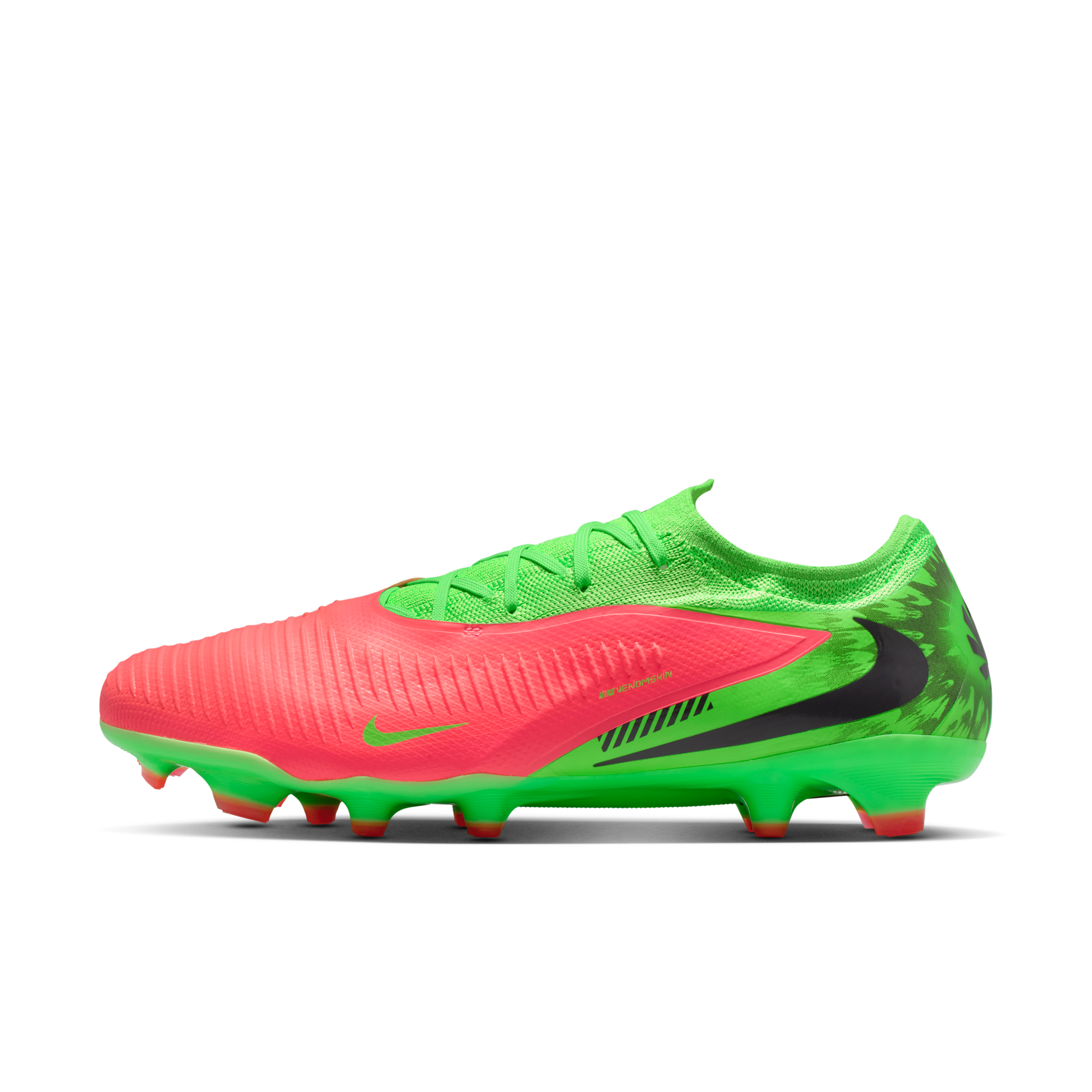 Korki piłkarskie na twardą murawę Nike Phantom 6 Low Pro „Erling Haaland” - Różowy