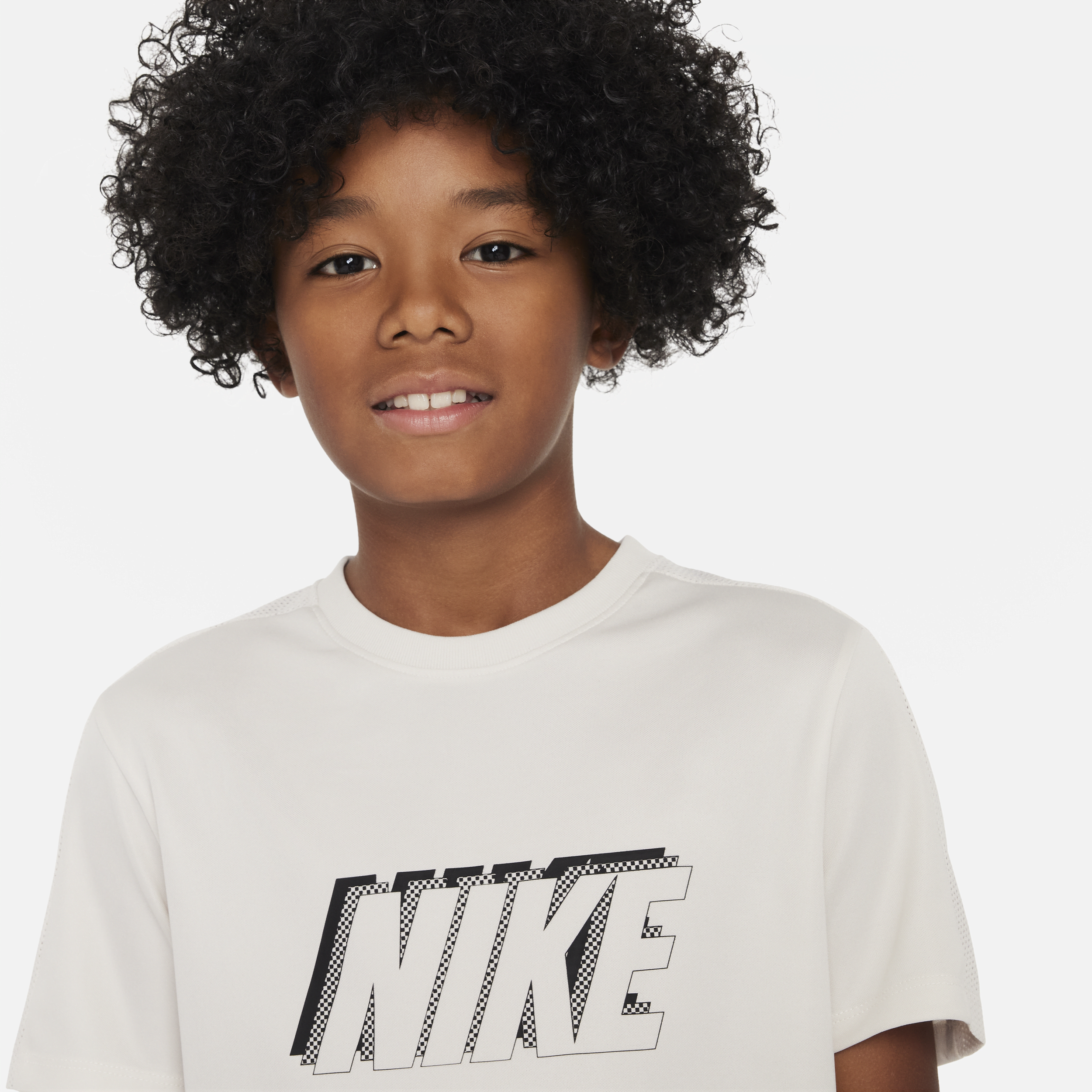 Nike Dri-FIT Academy23 voetbaltop met korte mouwen voor kids Bruin