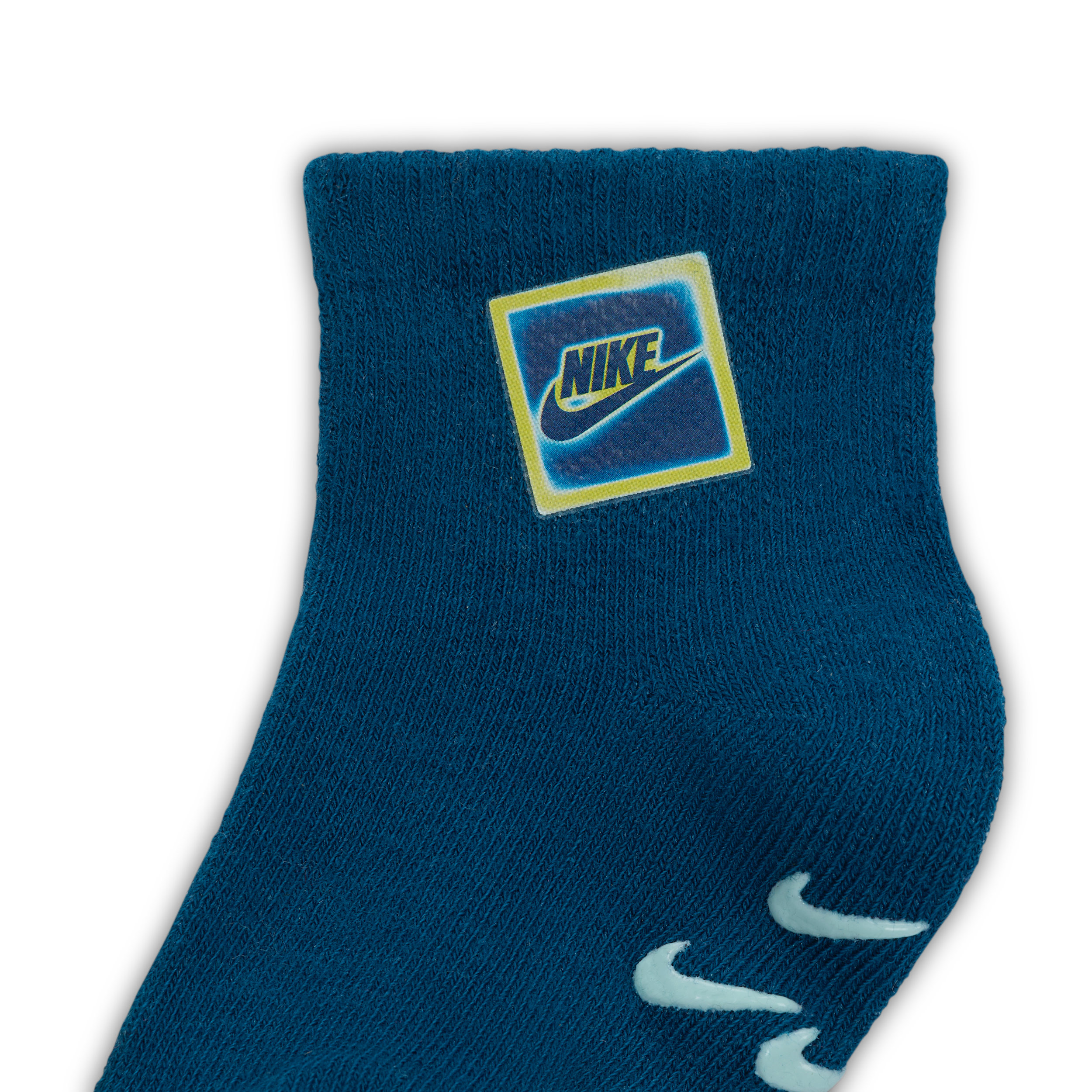 Thumbnail - Nike Glow With Me gerippte Gripsöckchen (Babys/Kleinkinder, 3 Paar) - Blau