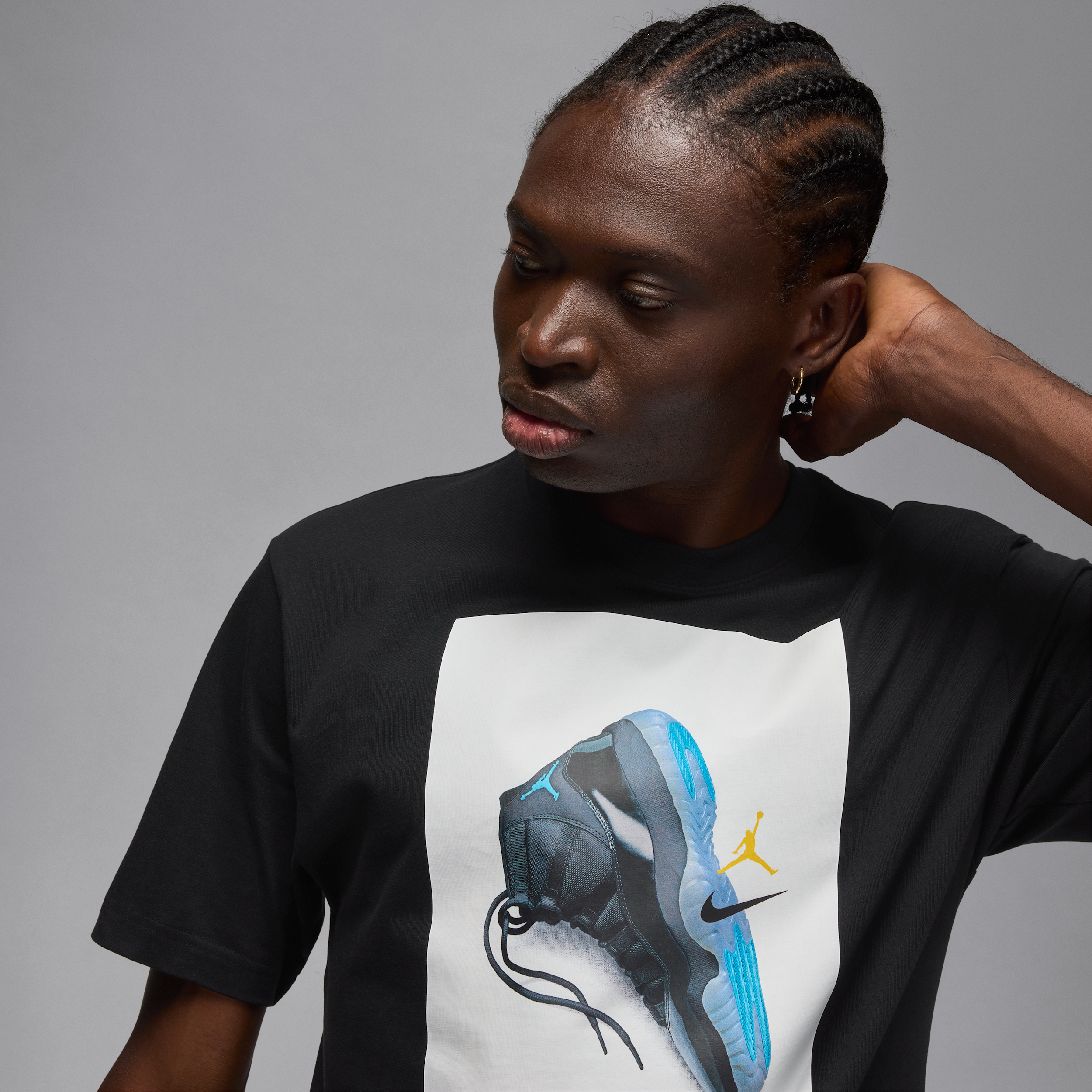 Thumbnail - Jordan Brooklyn T-Shirt (Herren) - Schwarz