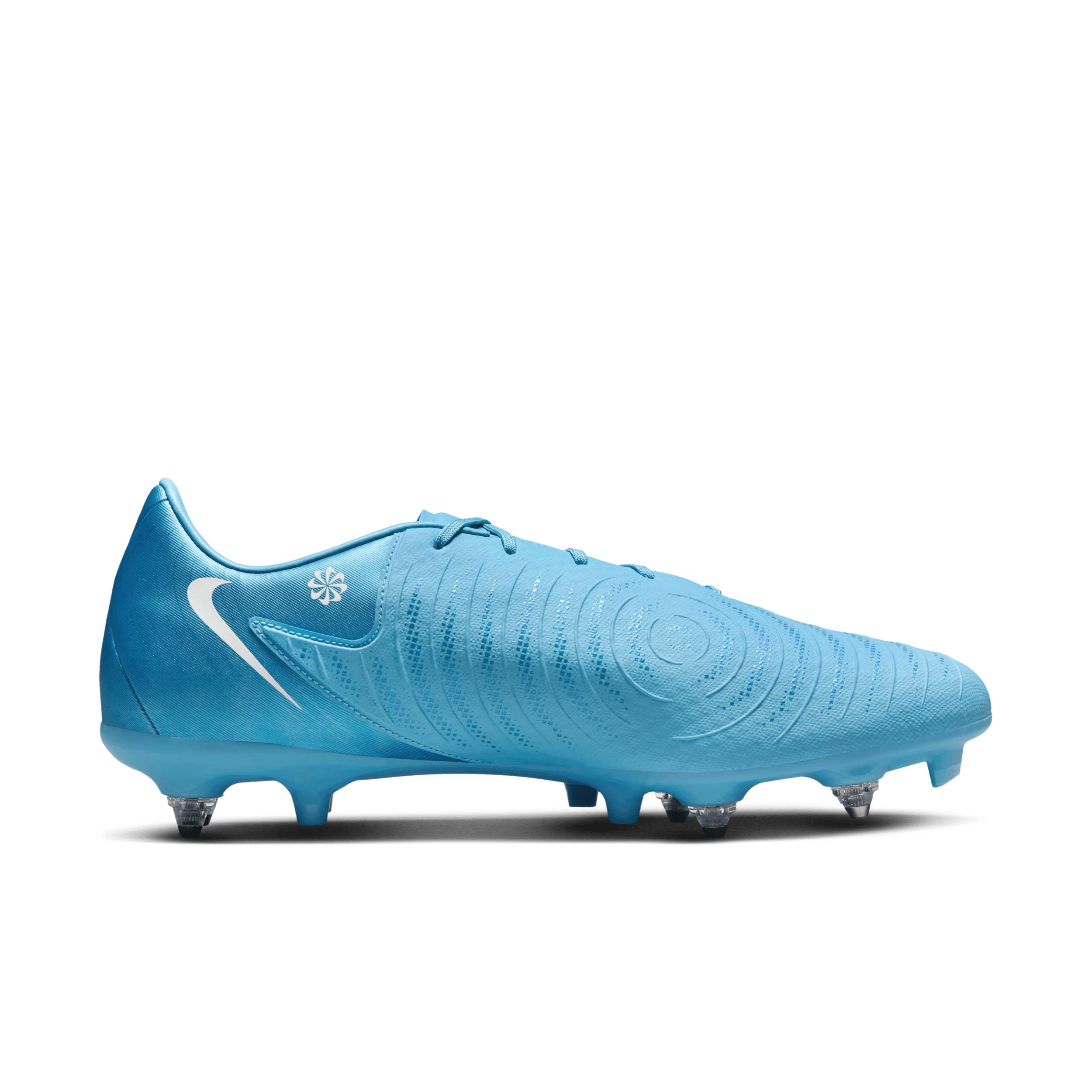 Chaussure de foot à crampons basse pour terrains gras Nike Phantom GX 2 Academy - Bleu