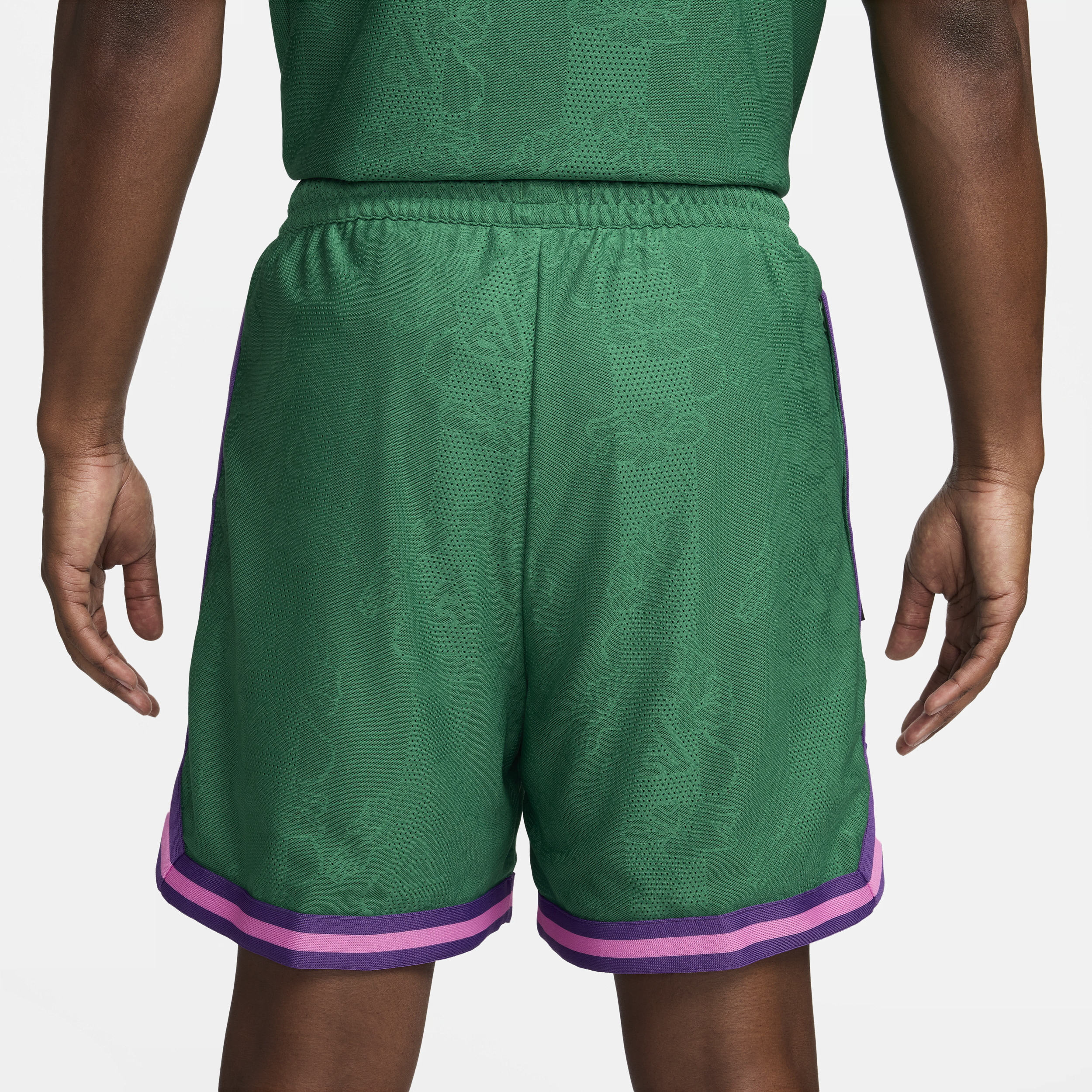 Nike Giannis Dri-FIT DNA basketbalshorts voor heren (15 cm) Groen