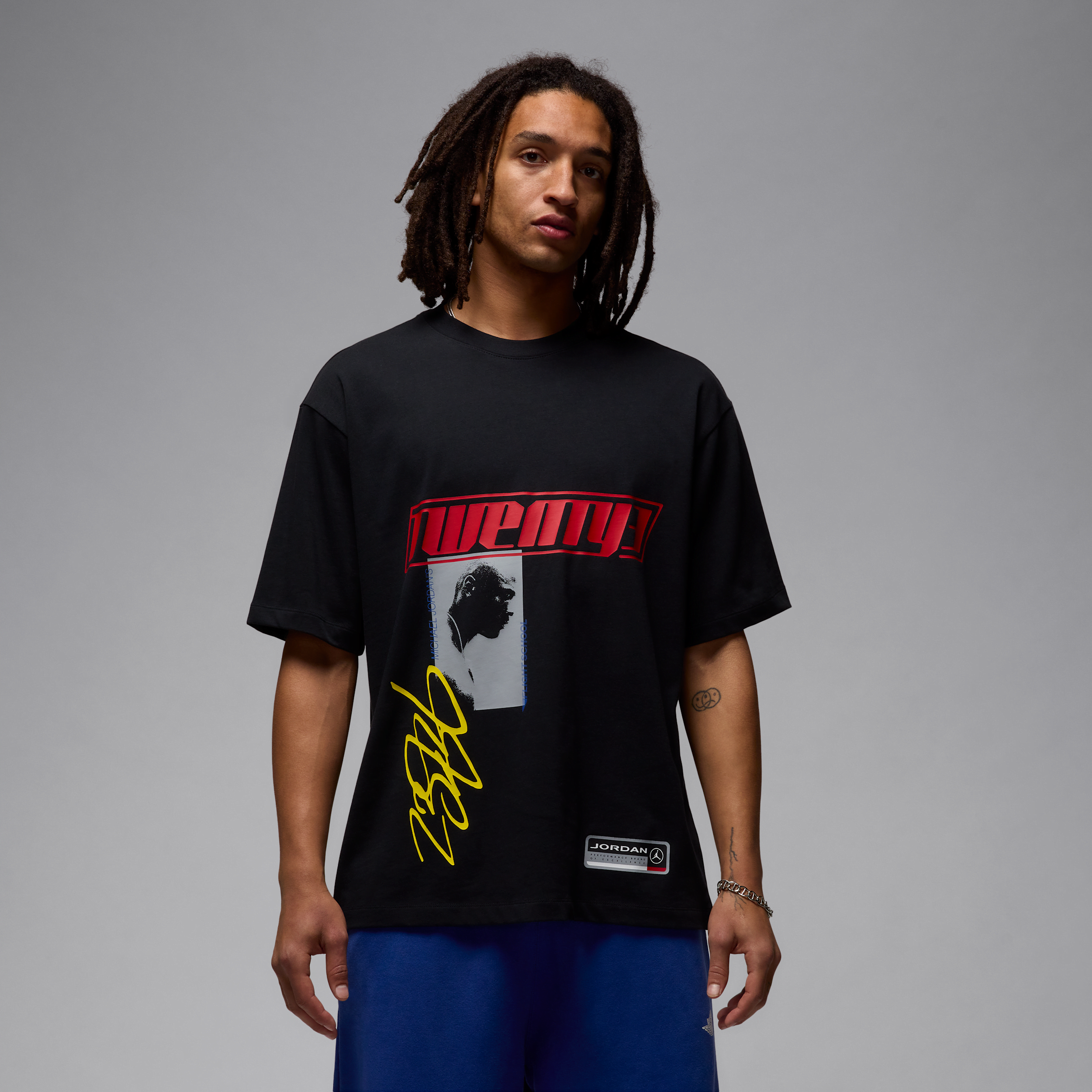 Thumbnail - Jordan Flight Essentials Oversize-T-Shirt (Herren) - Schwarz
