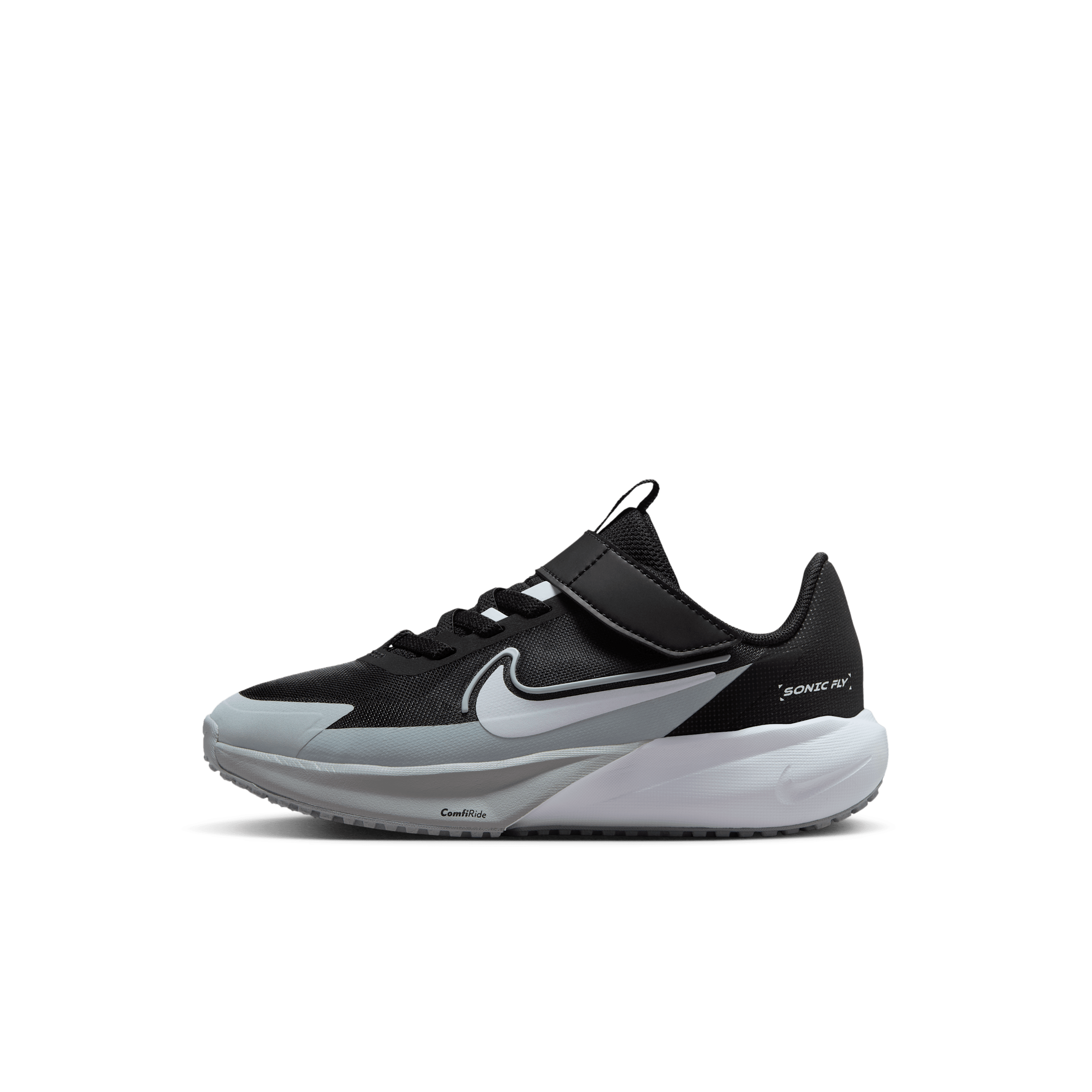 Nike Sonic Fly Younger Kids' Running Shoes - Black