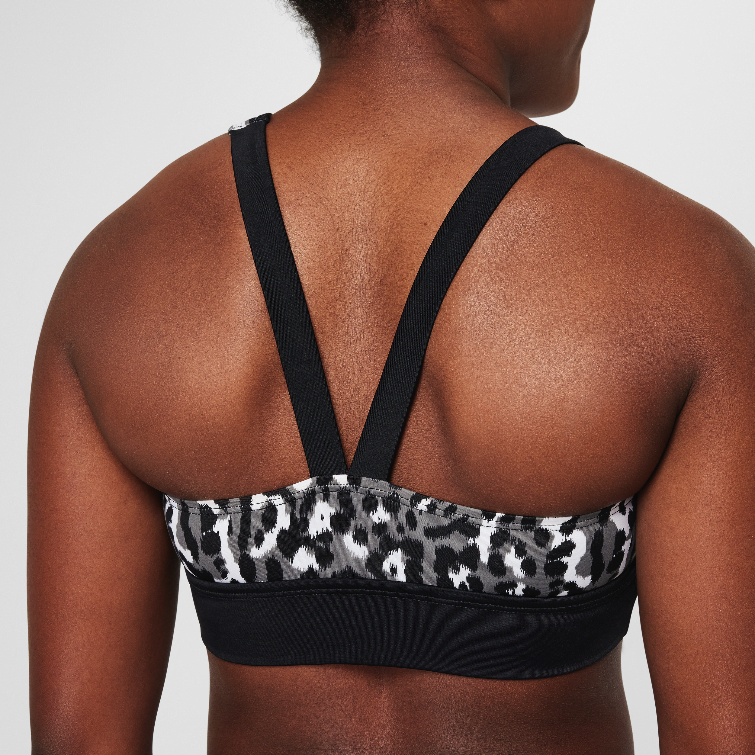 Nike Swim Wild asymmetrische monokini voor meisjes Grijs