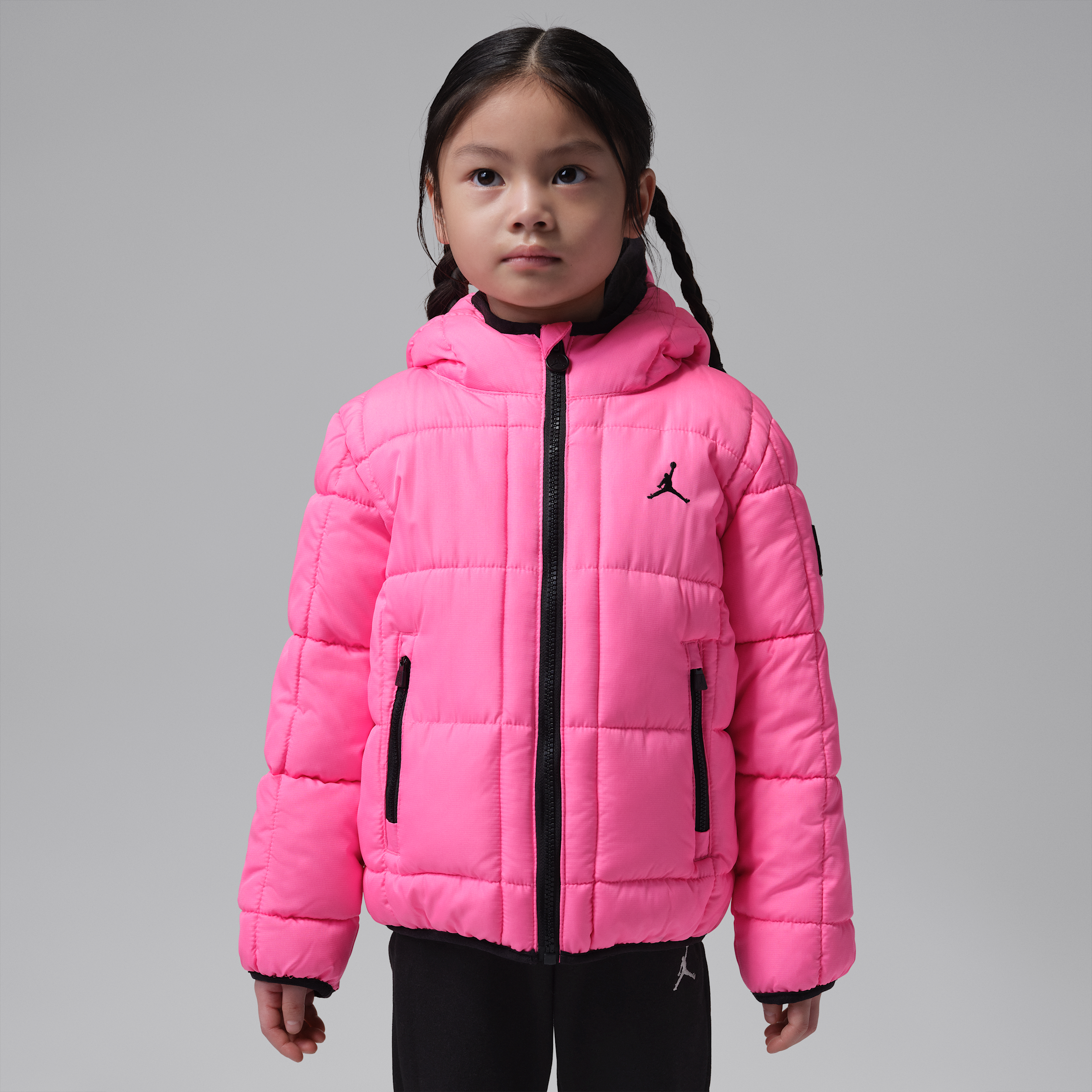 Giacca puffer di peso medio Essential Jordan – Bambino/a - Rosa