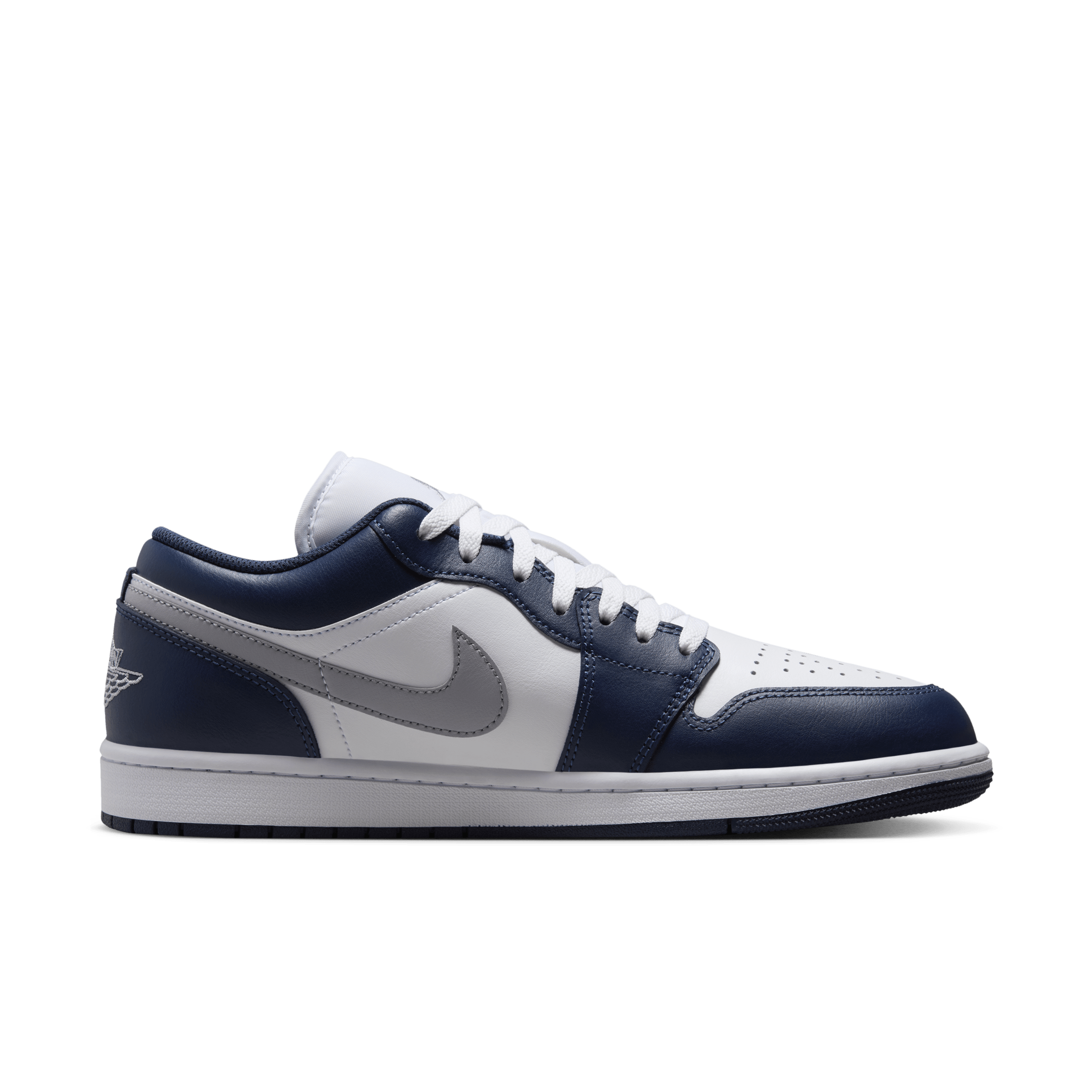 Chaussure Air Jordan 1 Low pour Homme - Blanc