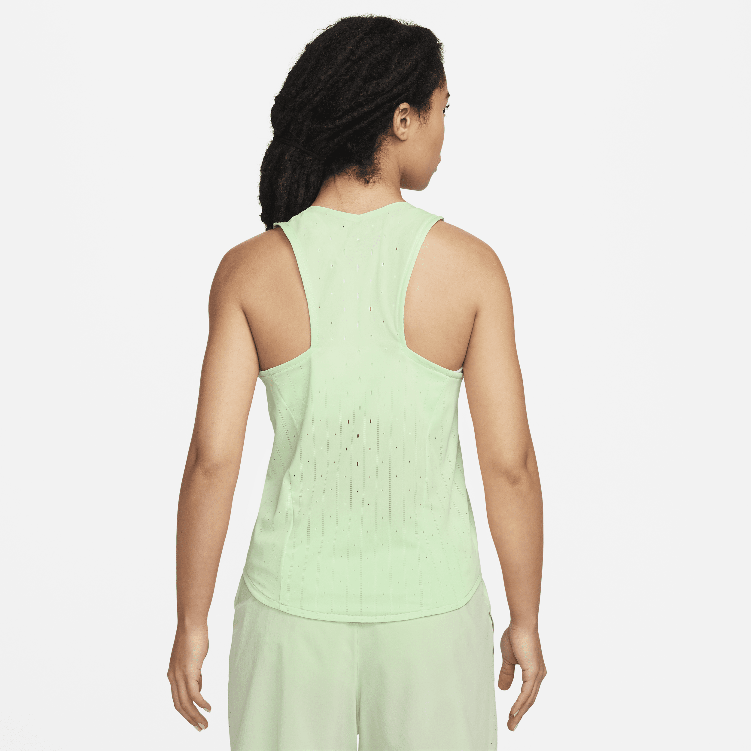 Maillot de running Dri-FIT ADV Nike AeroSwift pour femme - Vert