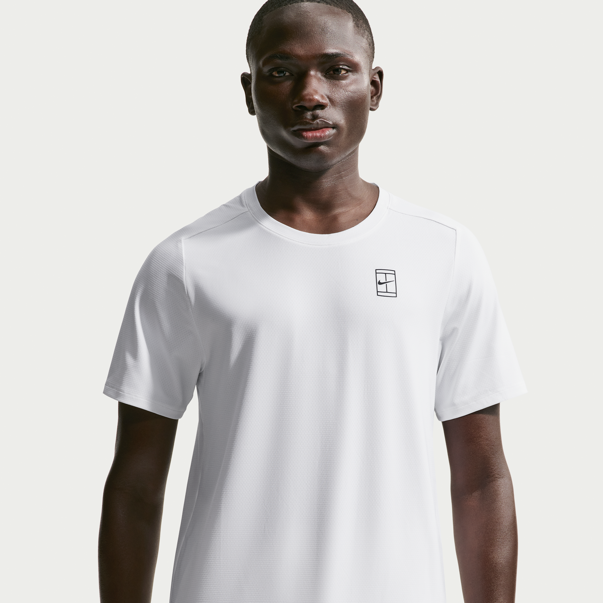 Thumbnail - NikeCourt Advantage Dri-FIT Tennisoberteil (Herren) - Weiß