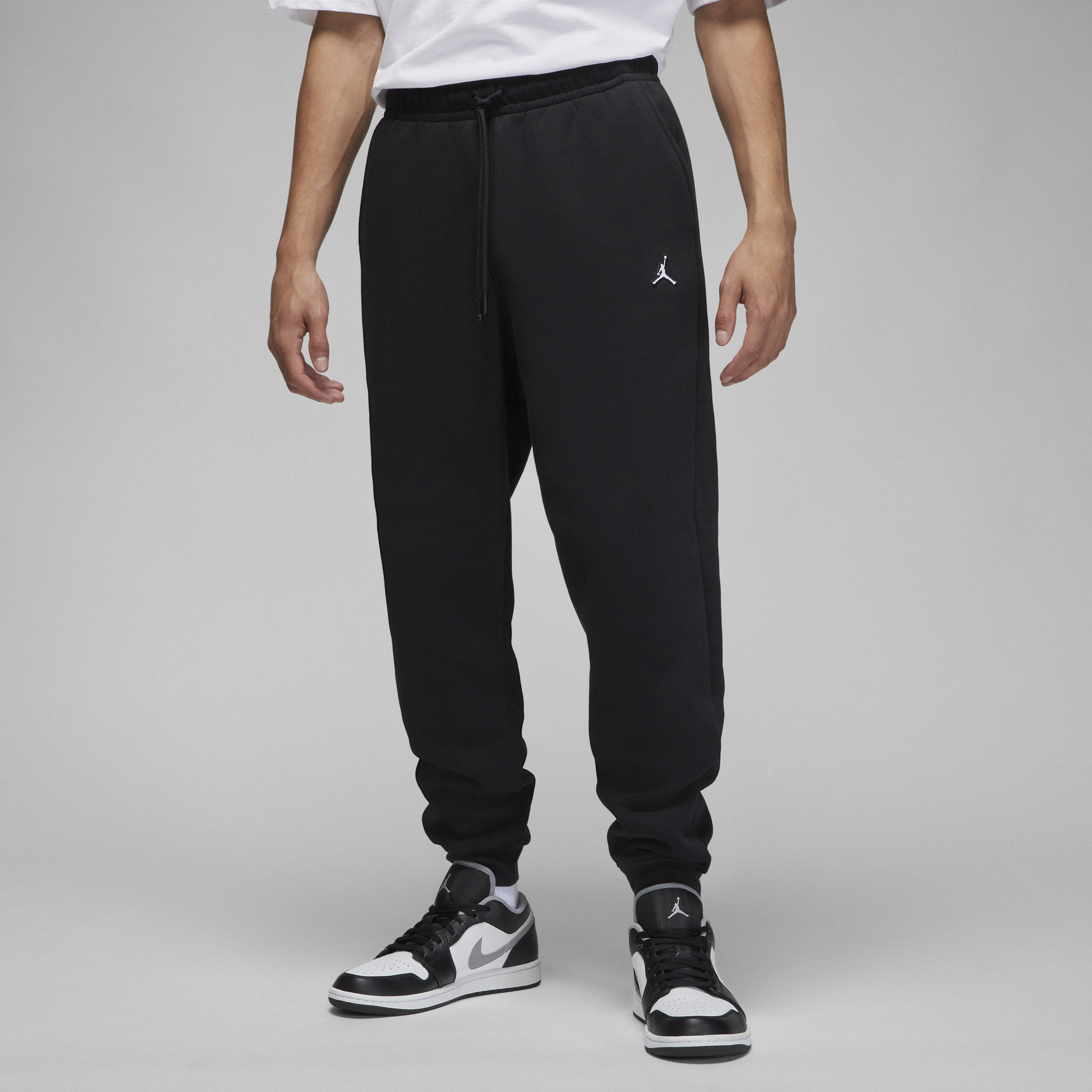 Pantalon en tissu Fleece Jordan Brooklyn pour homme - Noir