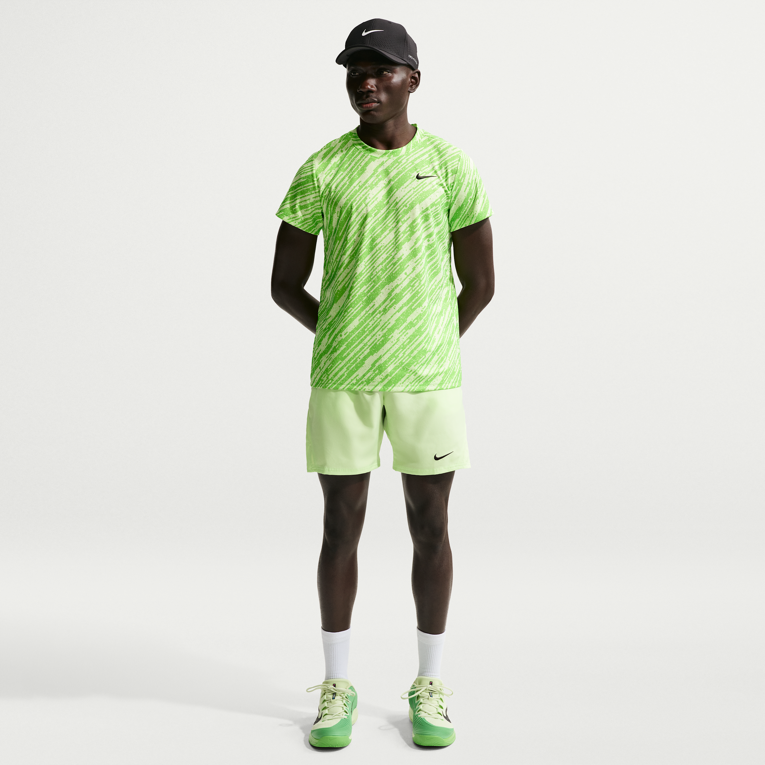Shorts da tennis 18 cm Dri-FIT NikeCourt Victory – Uomo - Verde