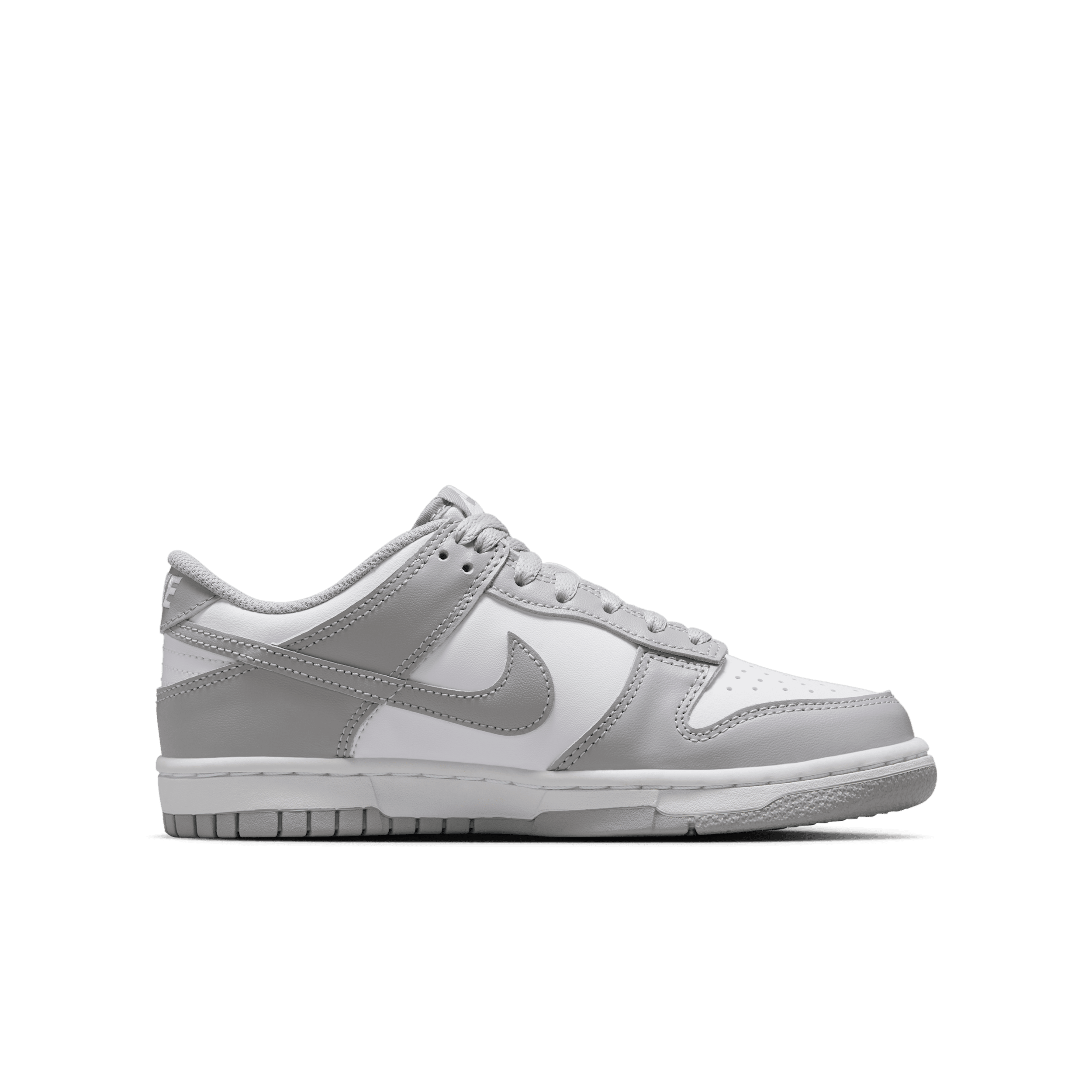 Chaussure Nike Dunk Low pour ado - Blanc