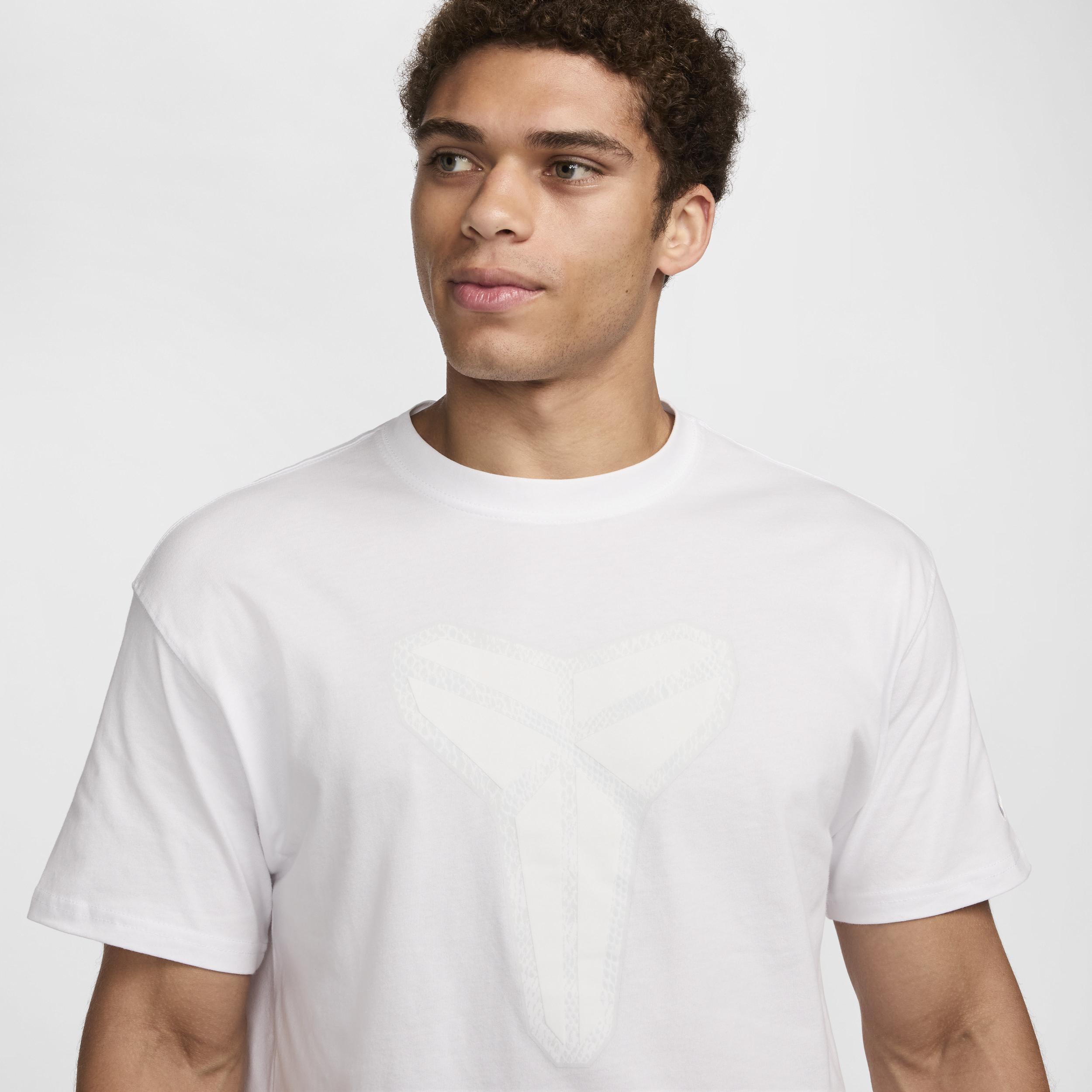 T-shirt de basket Max90 Kobe pour homme - Blanc