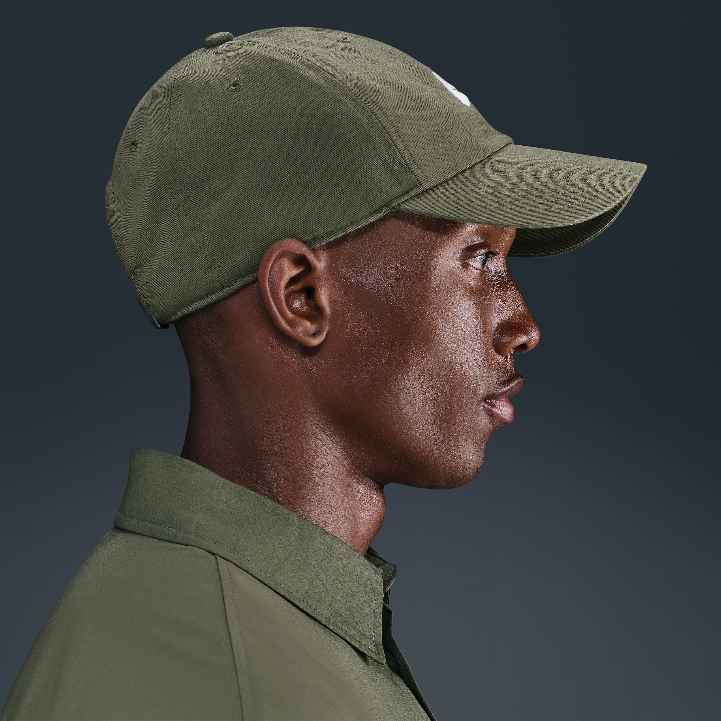 Thumbnail - Nike Club unstrukturierte Futura Wash-Cap - Grün