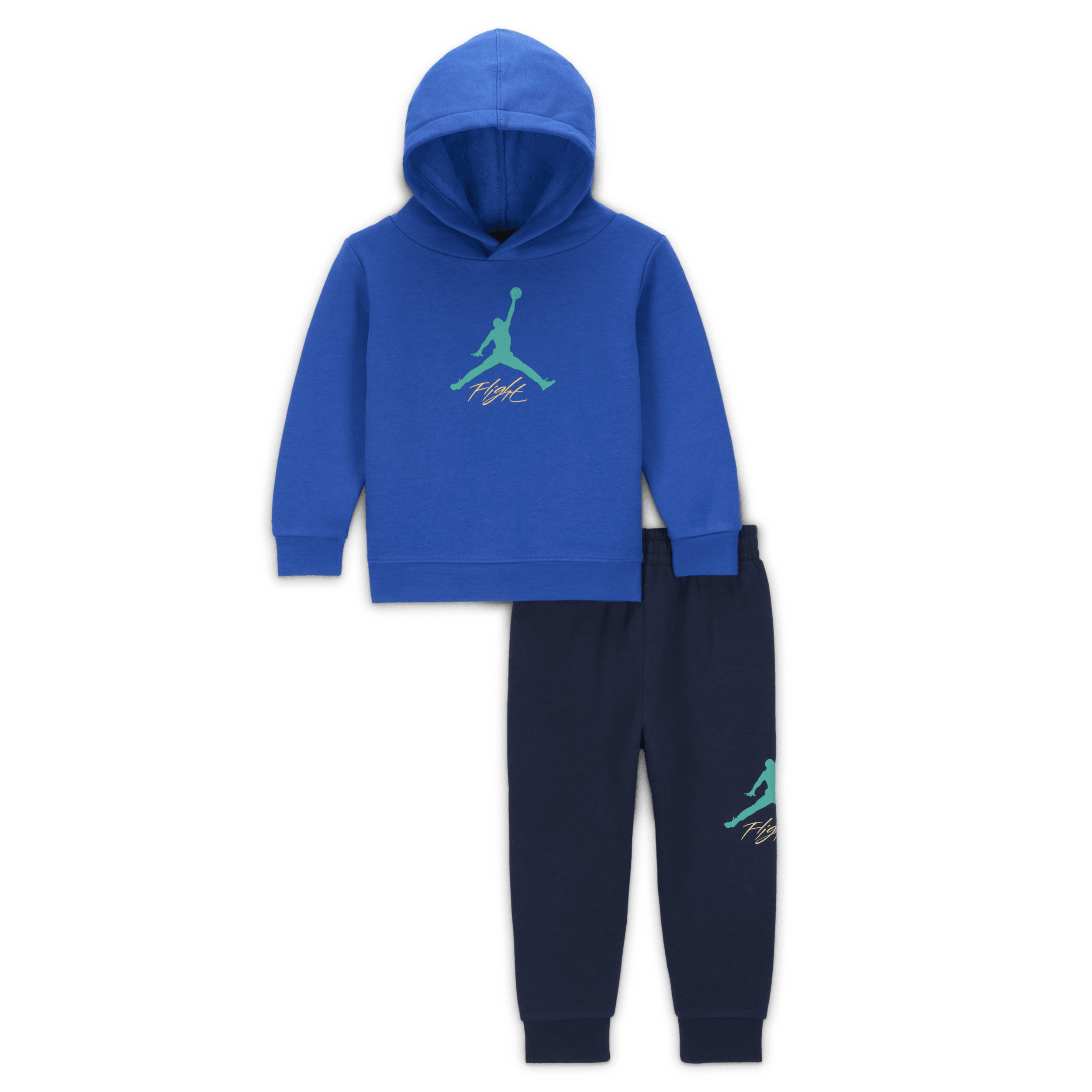 Ensemble deux pièces avec pull MJ Baseline Jordan pour bébé (12-24 mois) - Bleu