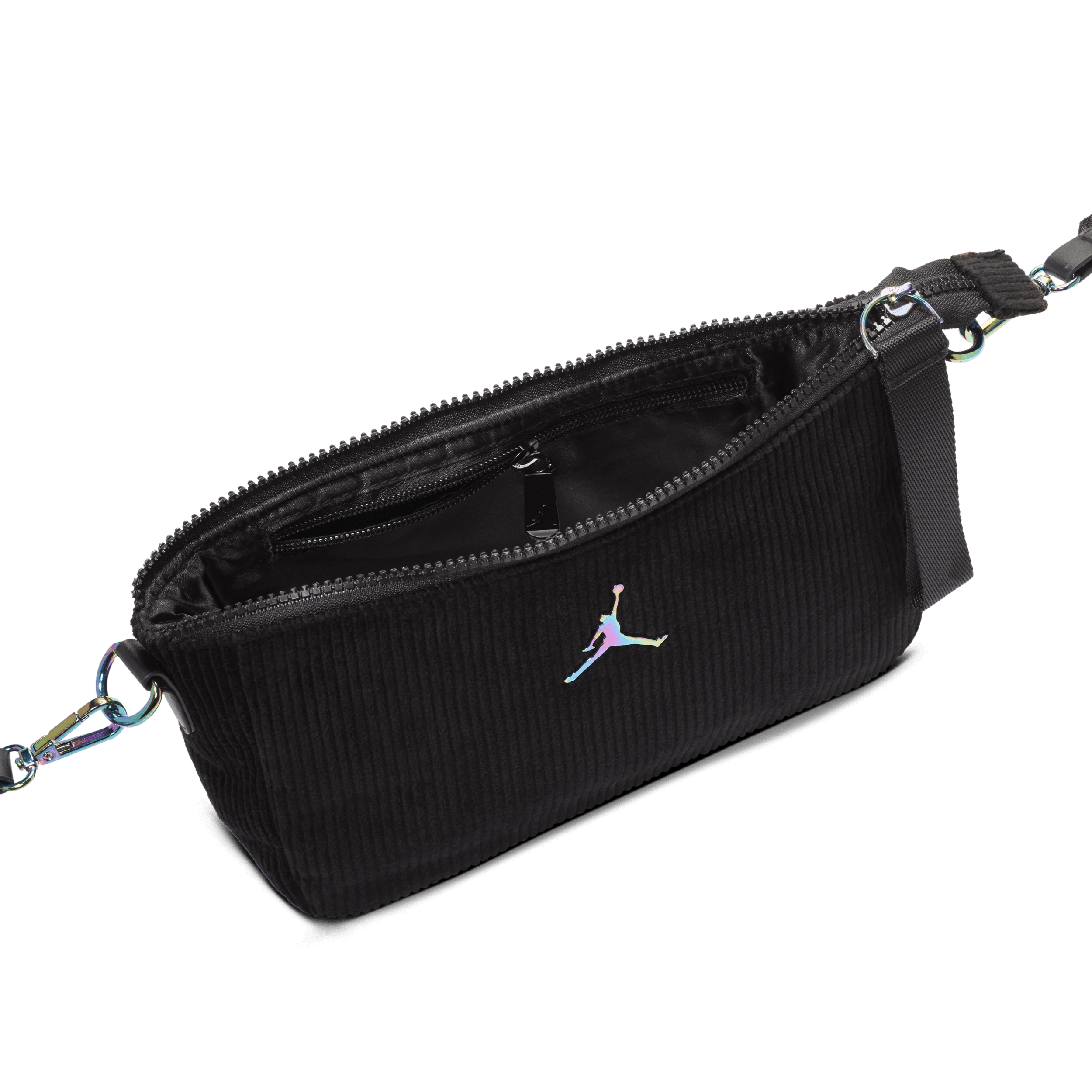 Jordan Corduroy Handbag handtas voor kids (1 liter) Zwart