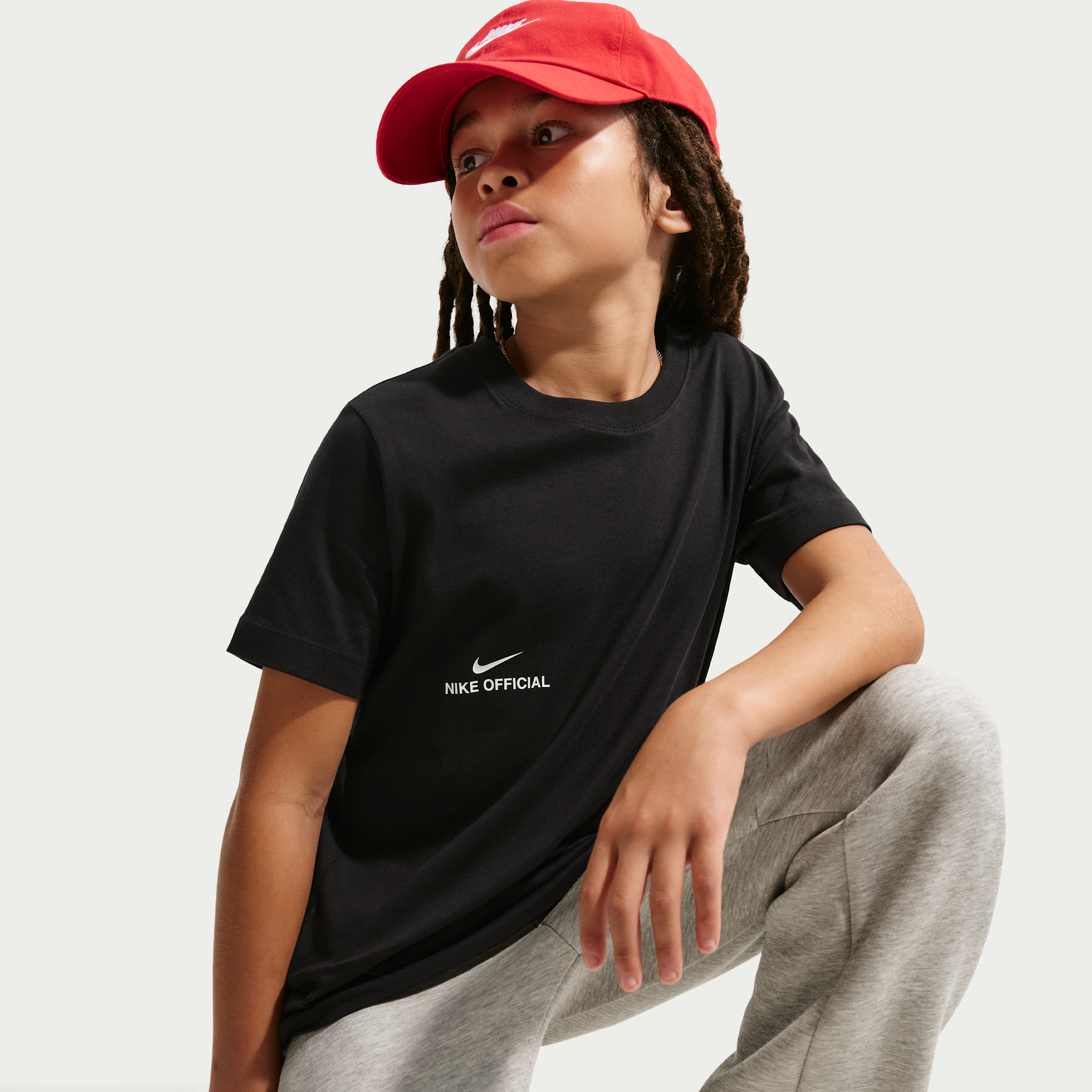 Thumbnail - Nike T-Shirt (ältere Kinder) - Schwarz
