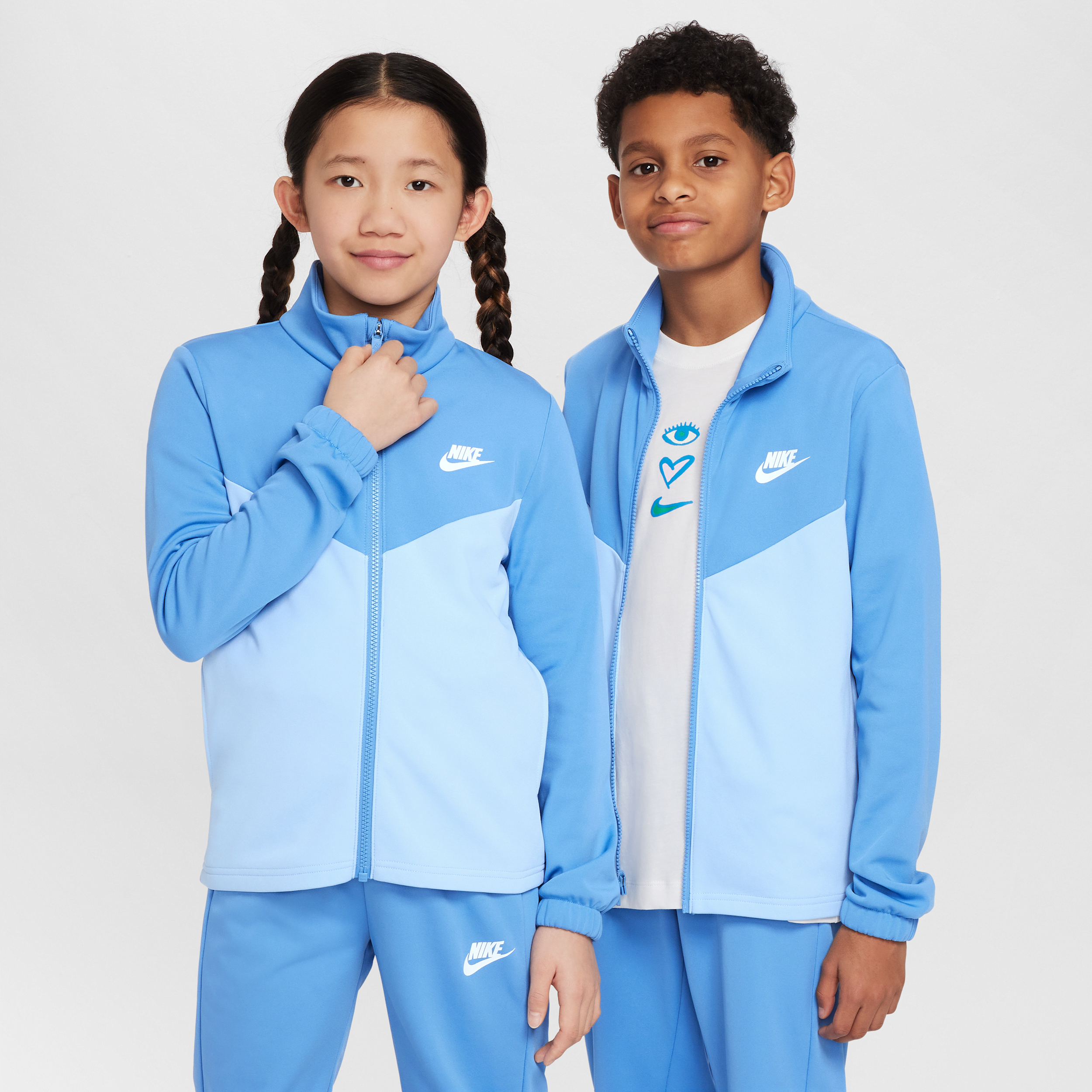 Thumbnail - Nike Sportswear Trainingsanzug für ältere Kinder - Blau