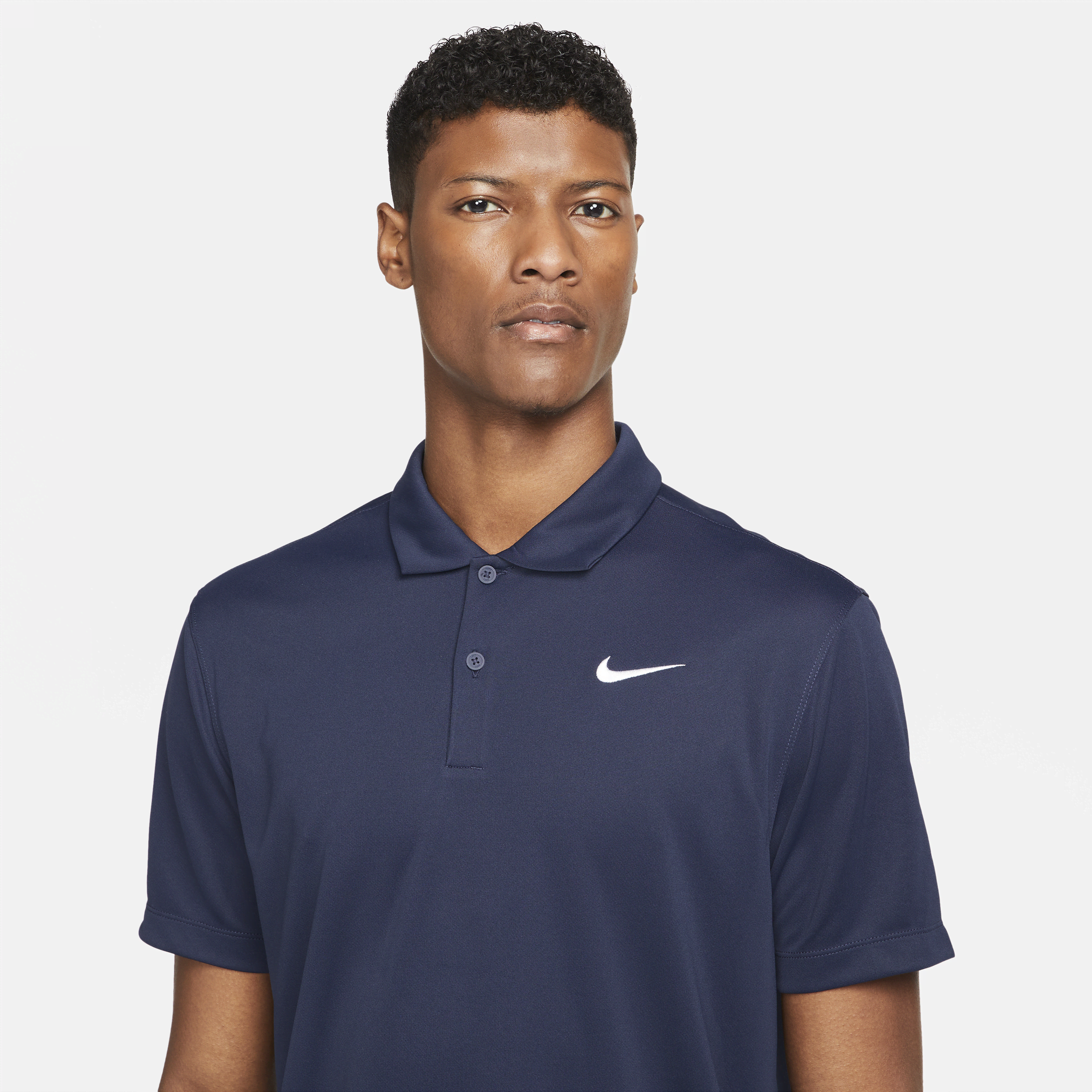 Polo de tennis NikeCourt Dri-FIT pour Homme - Bleu