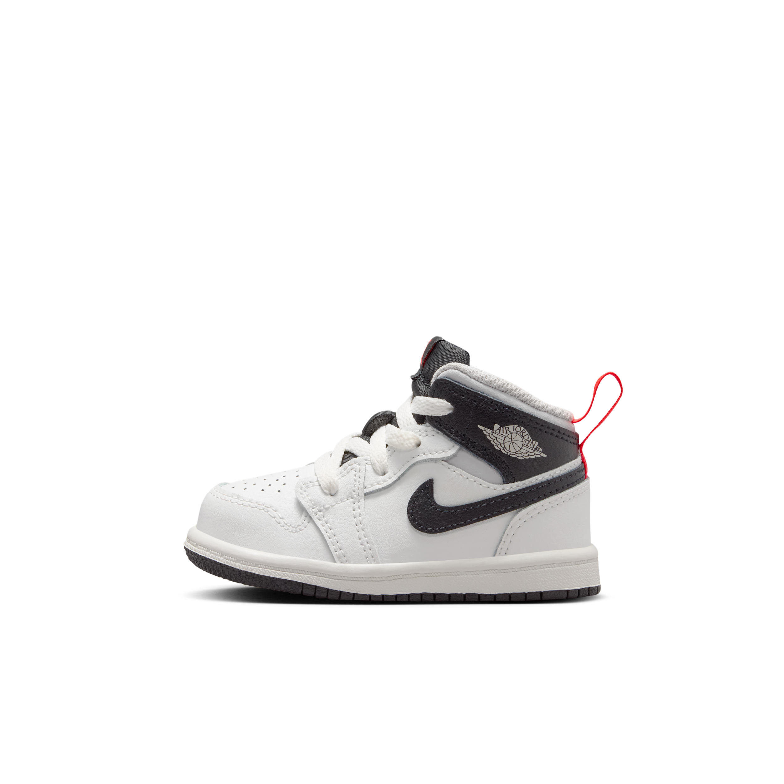 Nike Jordan 1 Mid Baby/Toddler Shoes - White