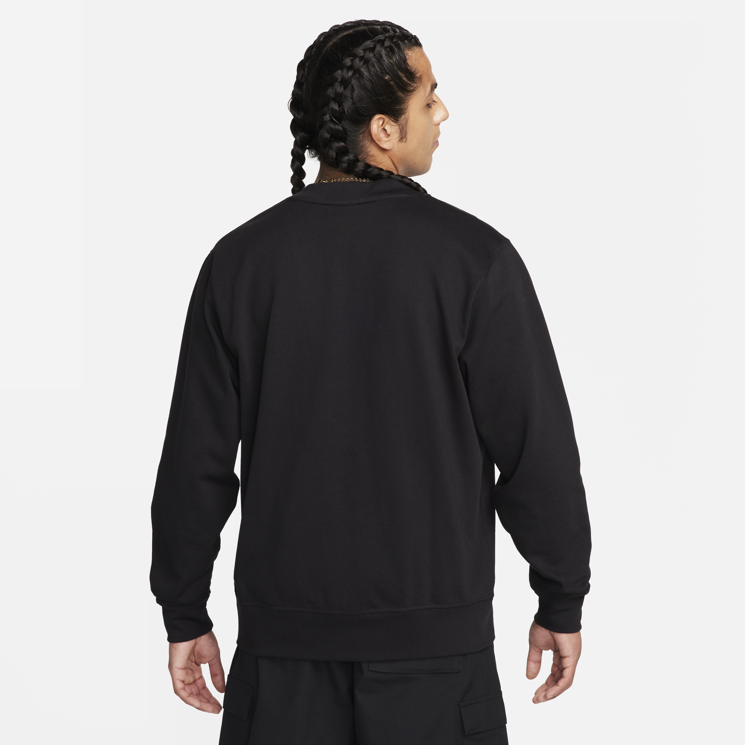 Cardigan Fairway en maille Nike Club pour homme - Noir