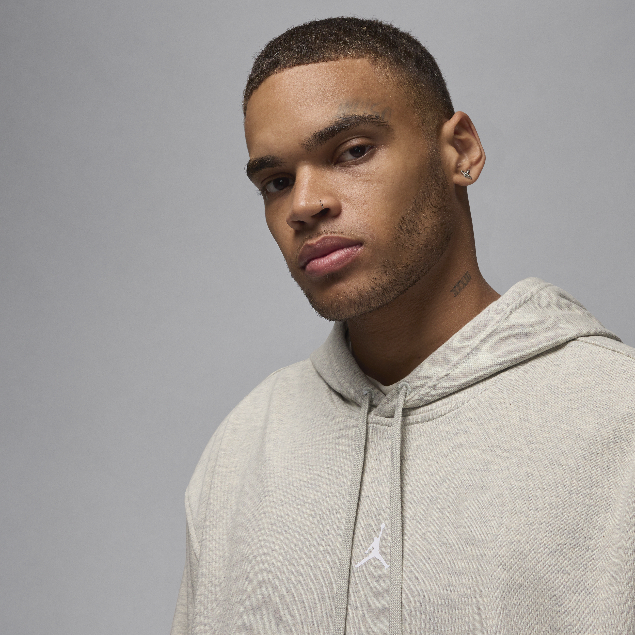 Sweat à capuche Dri-FIT Jordan Sport Crossover pour homme - Gris