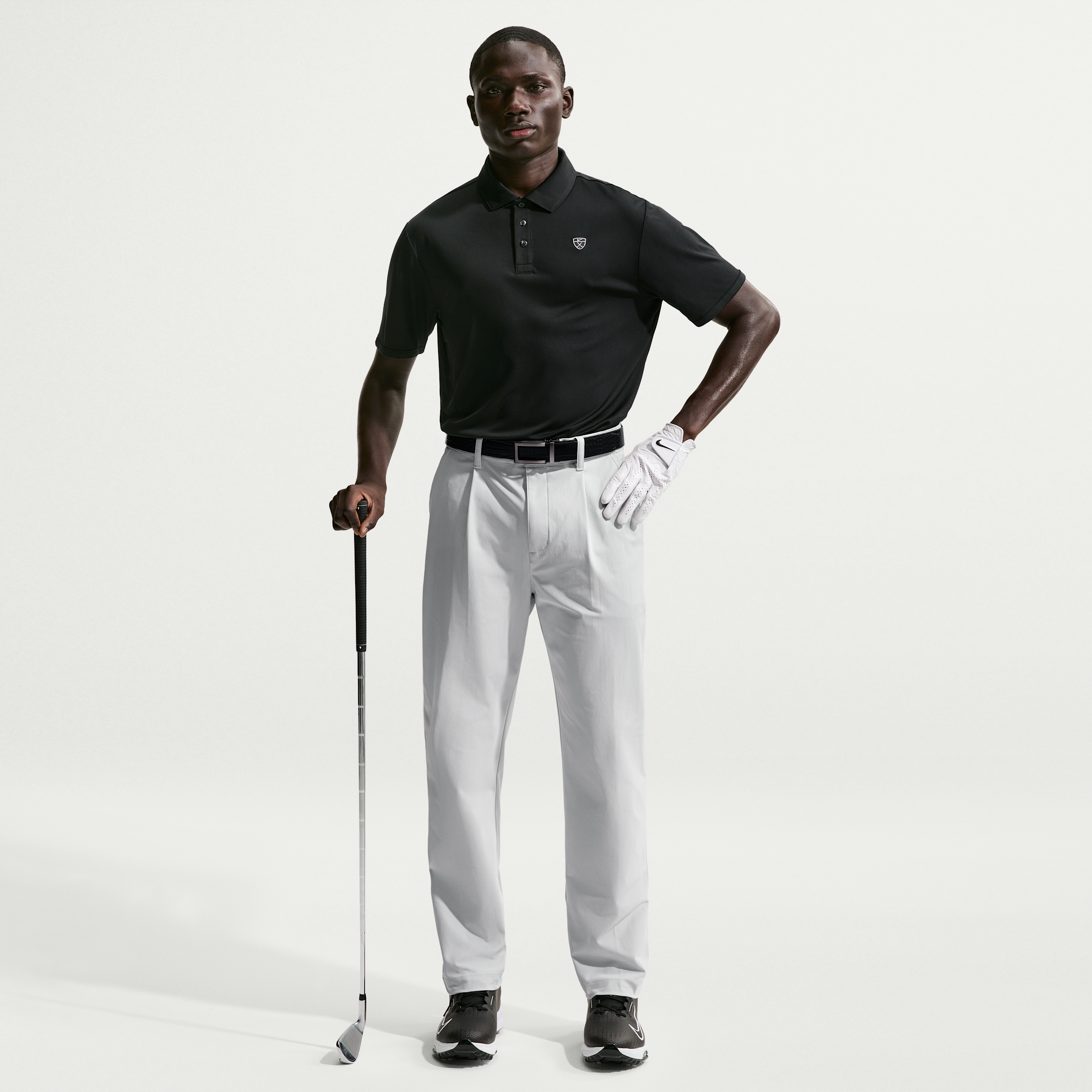 Pantaloni da golf slim Dri-FIT Nike Par – Uomo - Grigio