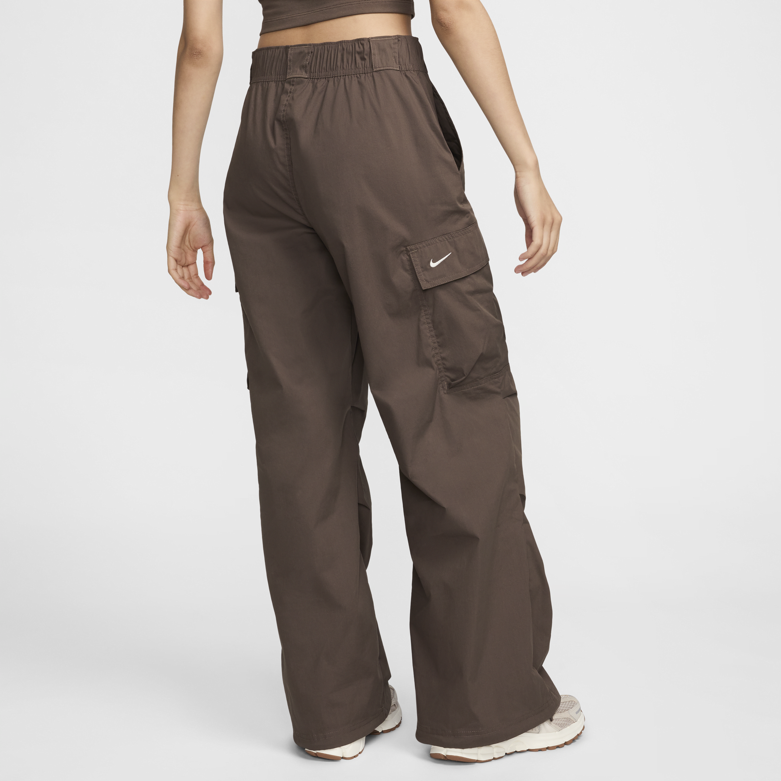 Pantalon tissé Nike Sportswear pour femme - Marron