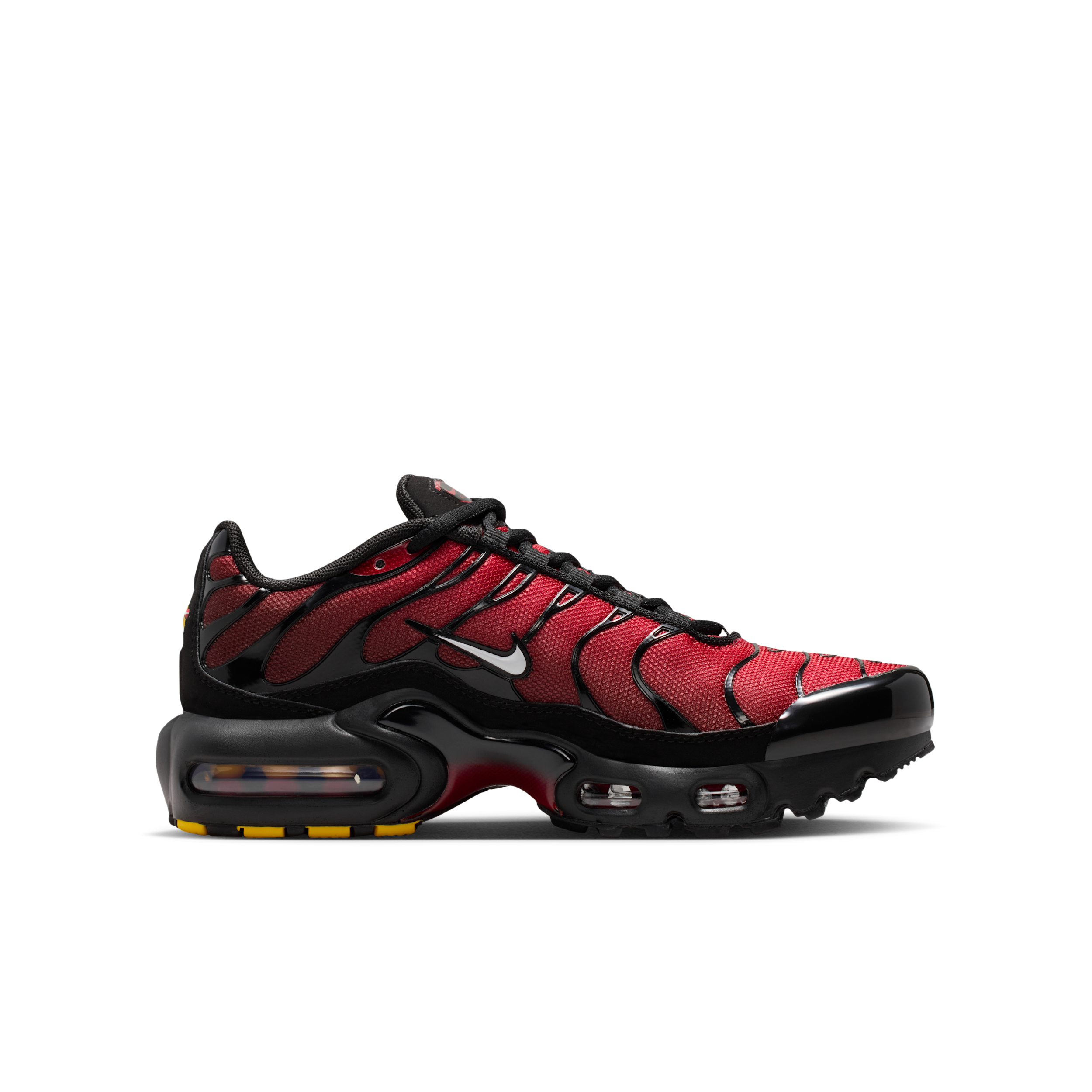 Chaussure Nike Air Max Plus pour ado - Rouge - CD0609-606