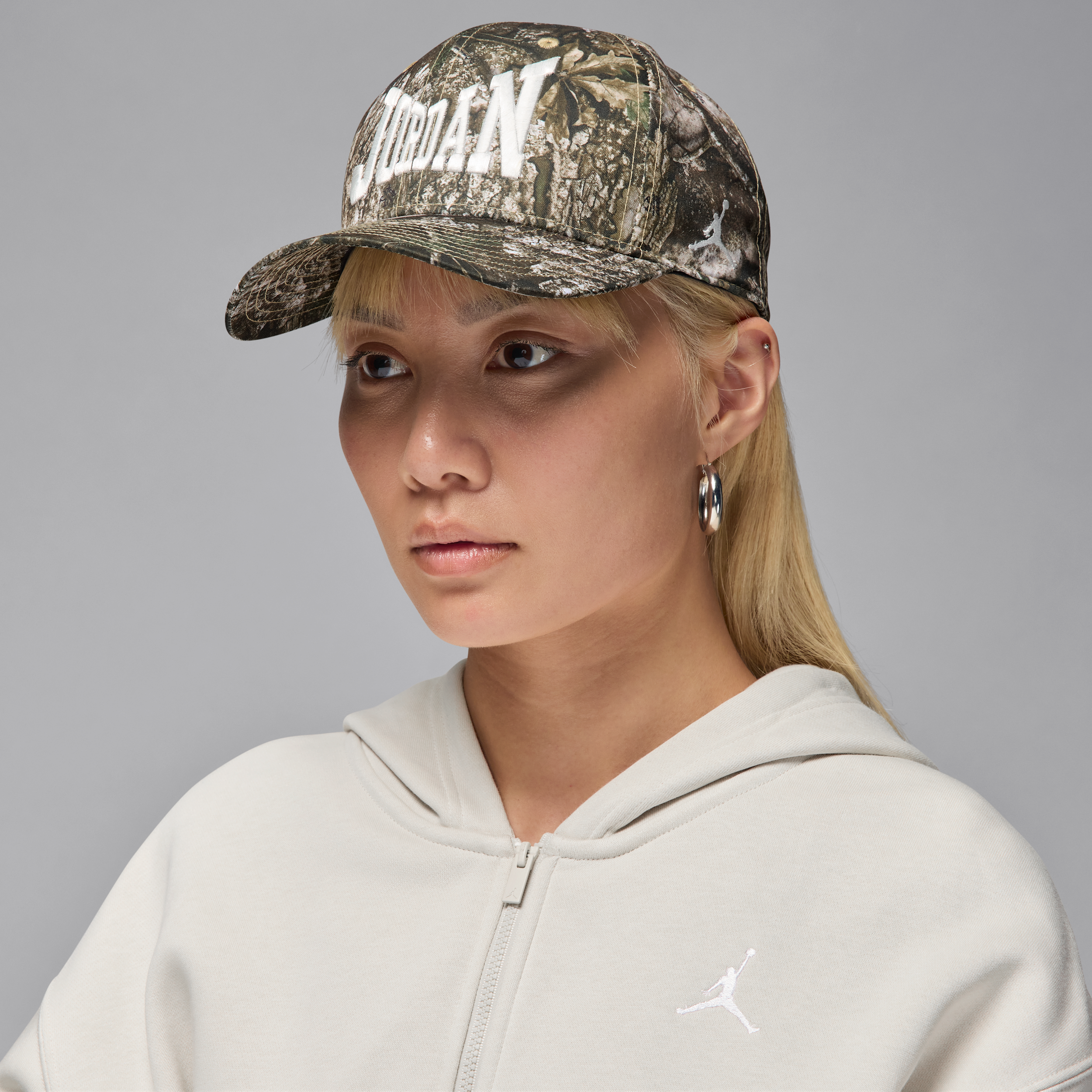 Thumbnail - Jordan Brooklyn Rise Cap verstellbare Realtree Cap - Weiß