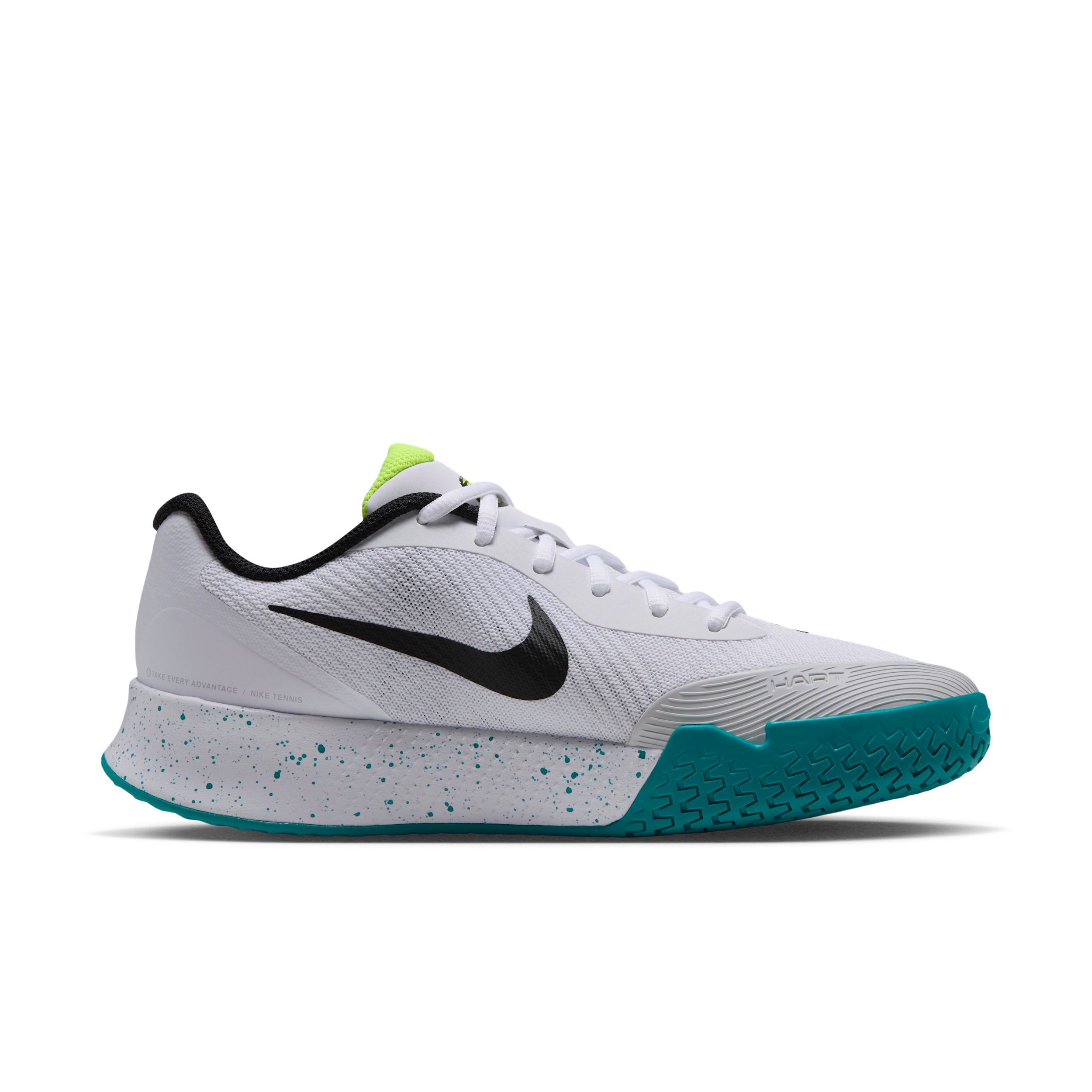 Nike Vapor Lite 3-tennissko til hardcourt til kvinder - hvid - FZ2156-125