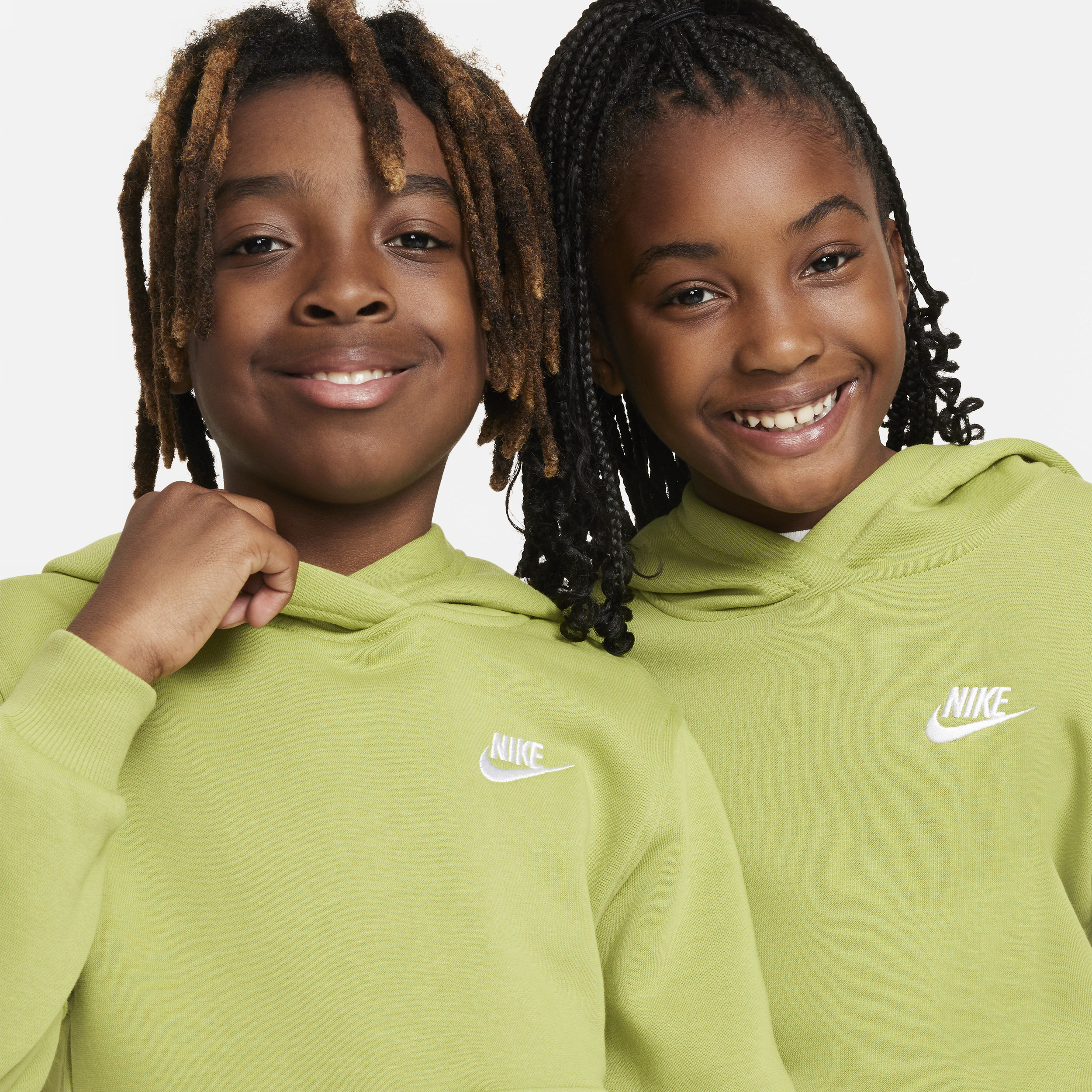 Nike Sportswear Club Fleece Hoodie voor kids Groen