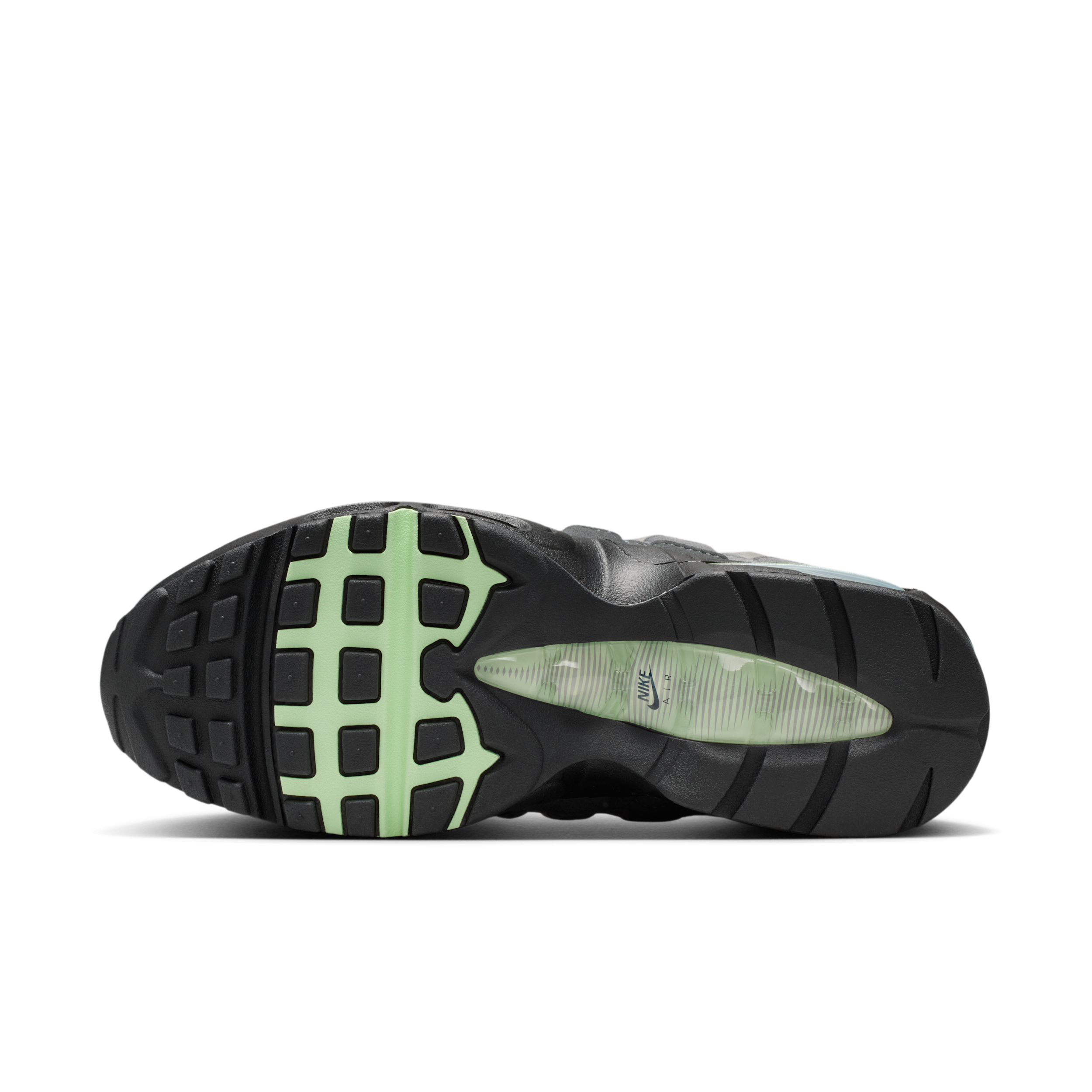 Nike Wmns Air Max 95 'Big Bubble - Fresh Mint' | Black | Women's Size 7 - HJ5996-005