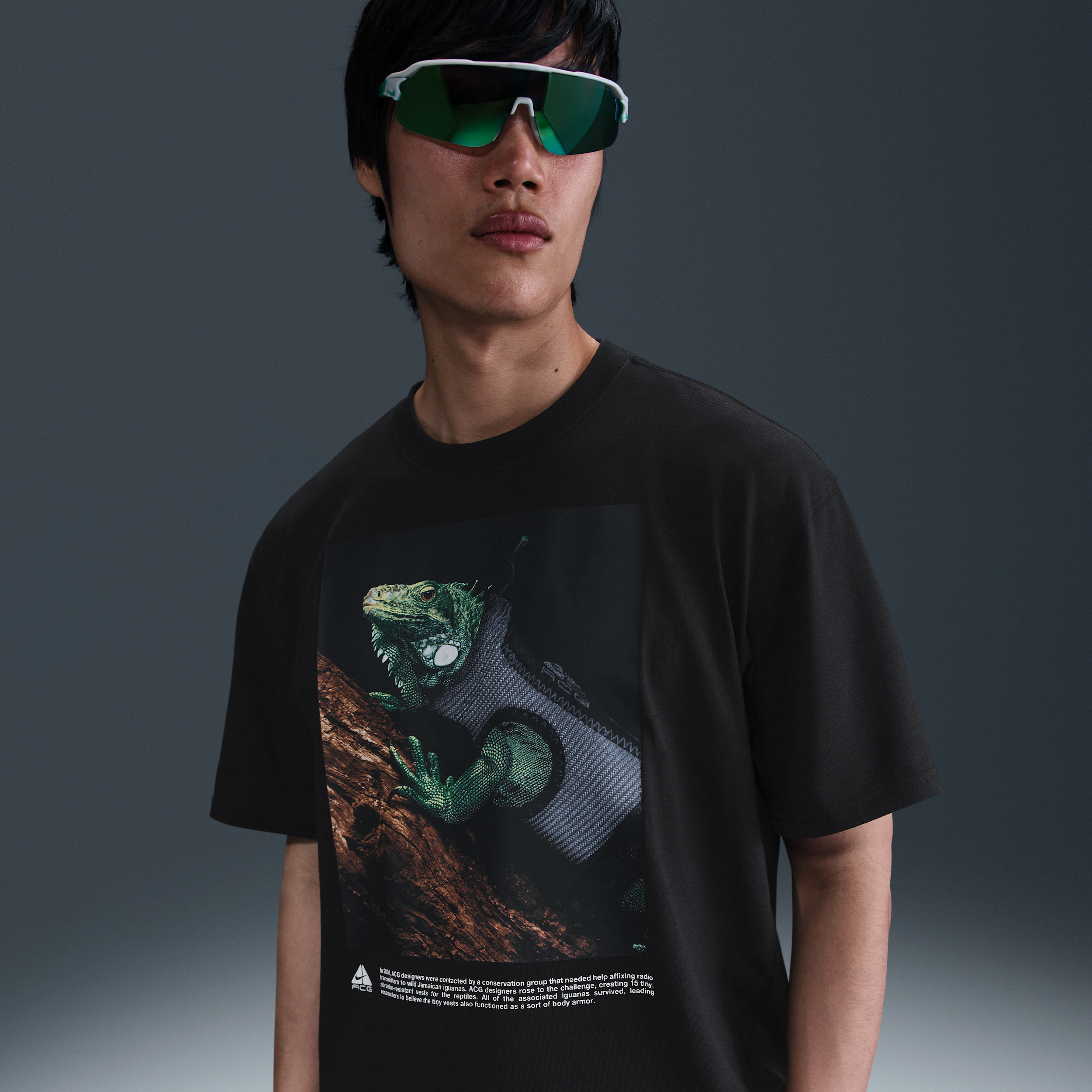 Nike ACG Men's Dri-FIT T-Shirt - Black - Sustainable Materials