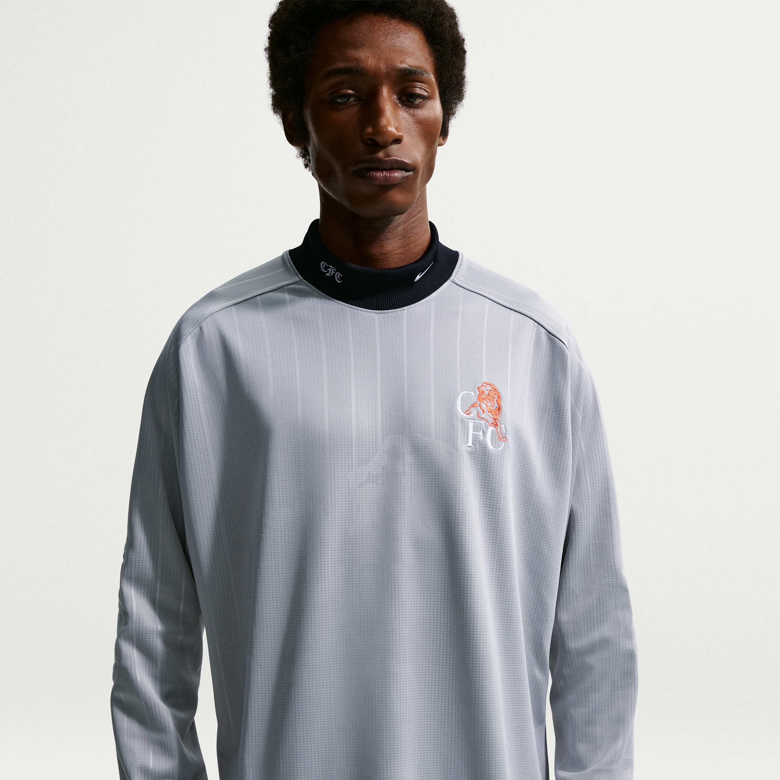 Chelsea FC Authentic Goalkeeper Nike-fodboldtrøje til mænd - grå