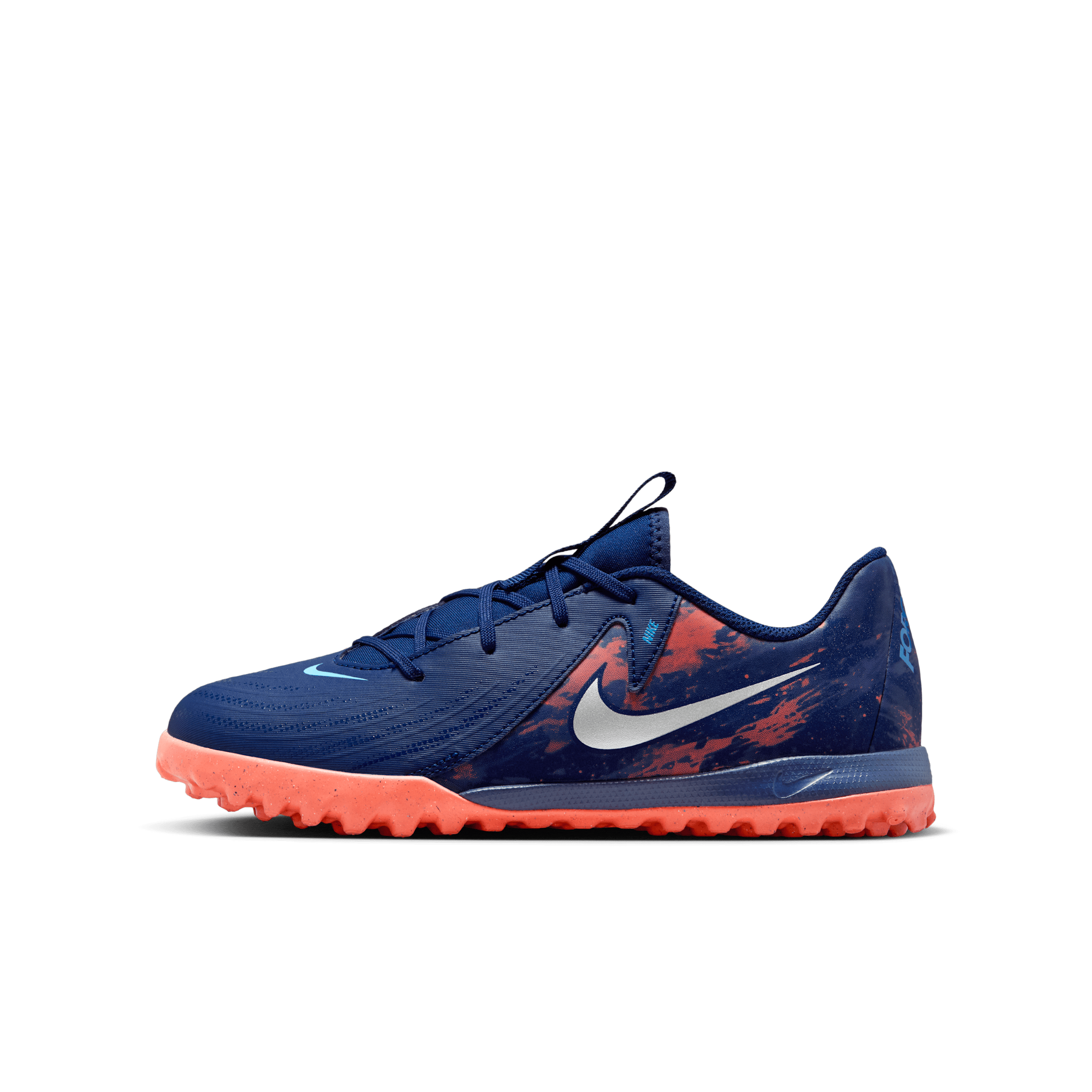 Chaussure de foot basse Nike Jr. Phantom GX 2 Academy « Erling Haaland » TF pou ado - Bleu