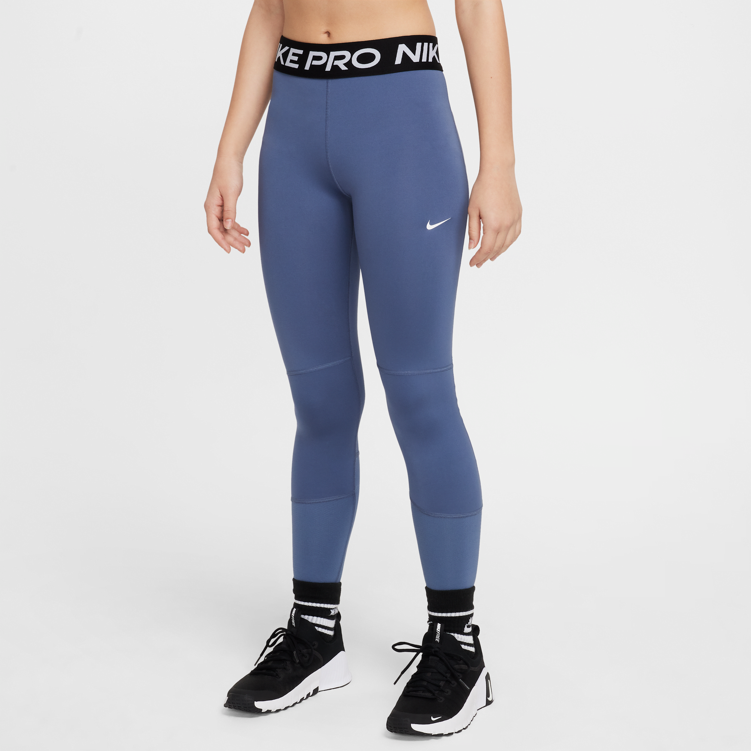 Legging Nike Pro Dri-FIT pour ado (fille) - Bleu