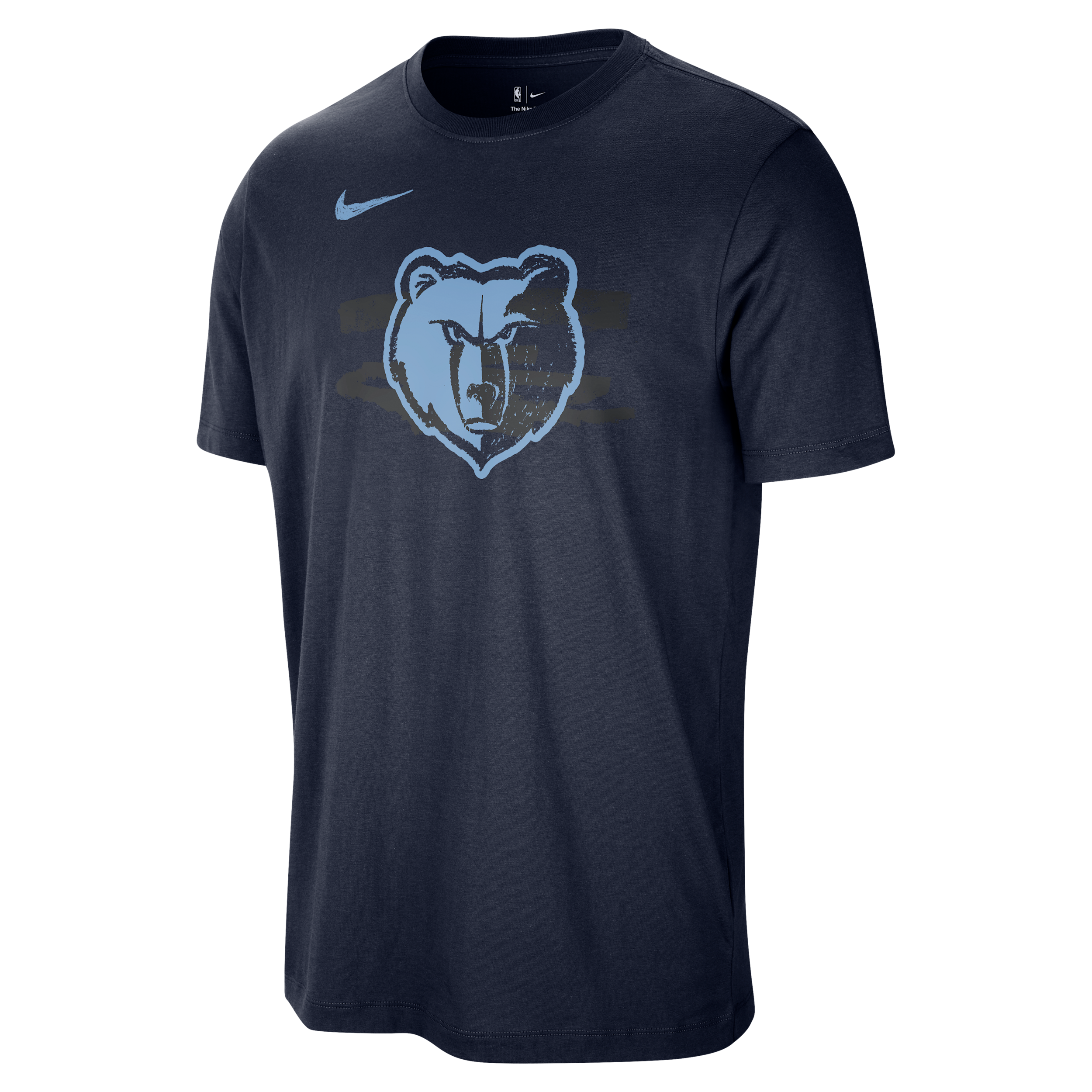 T-shirt Memphis Grizzlies Courtside Nike NBA – Uomo - Blu