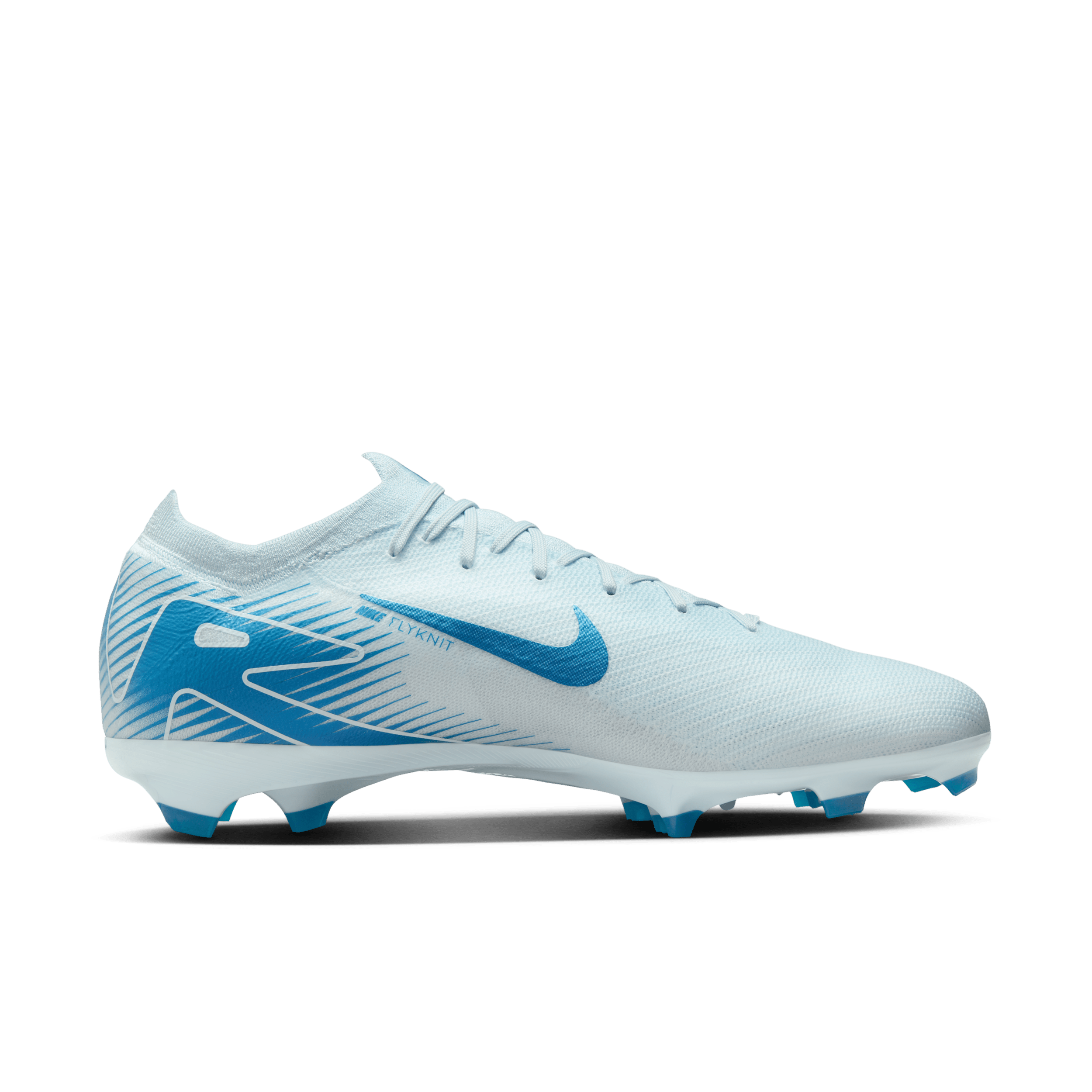 Chaussure de foot à crampons basse pour terrain sec Nike Mercurial Vapor 16 Pro - Bleu