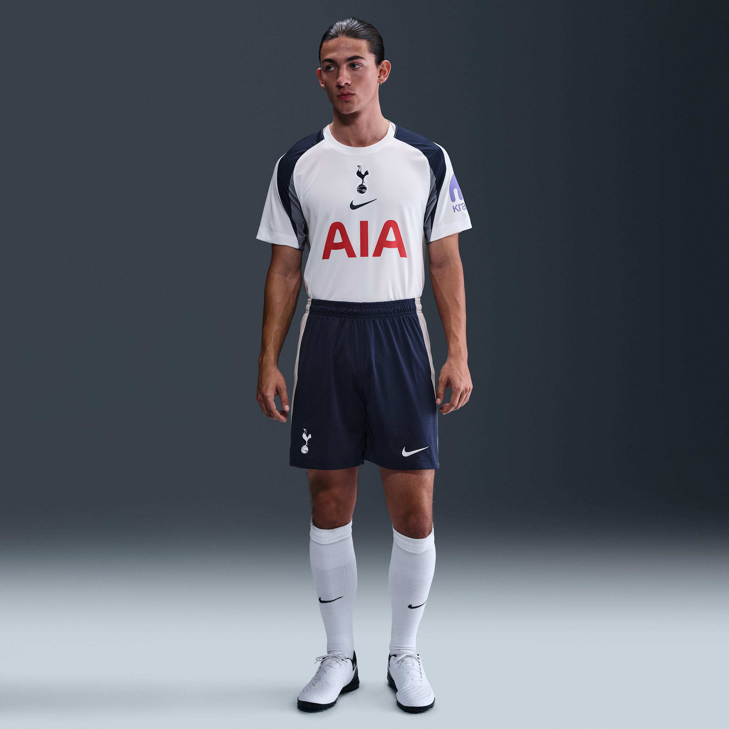 Tottenham Hotspur 2025/26 Stadium Home Mens Nike Dri-FIT Football Replica Shorts - Blue - Polyester