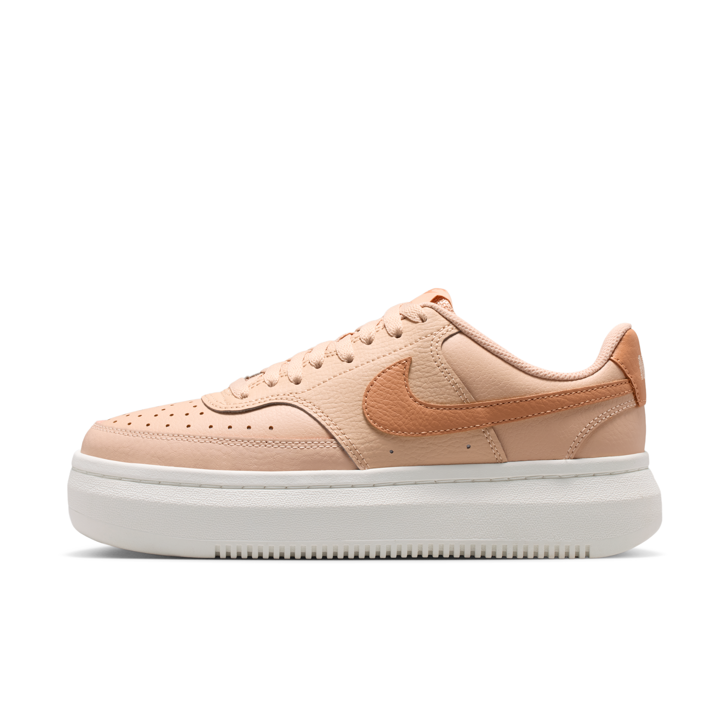 Buty damskie Nike Court Vision Alta - Brązowy